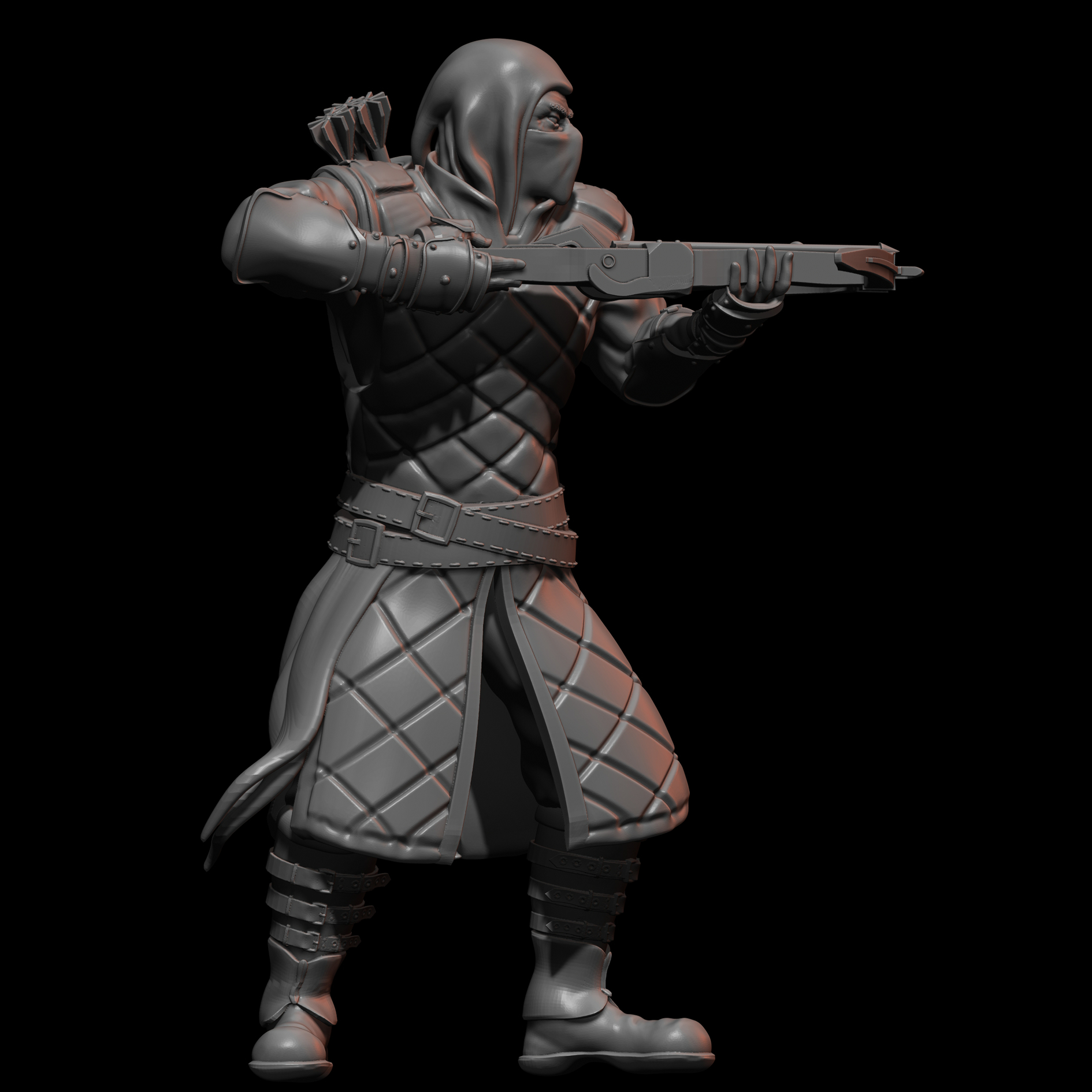 Mercenary Crossbowman - 32mm