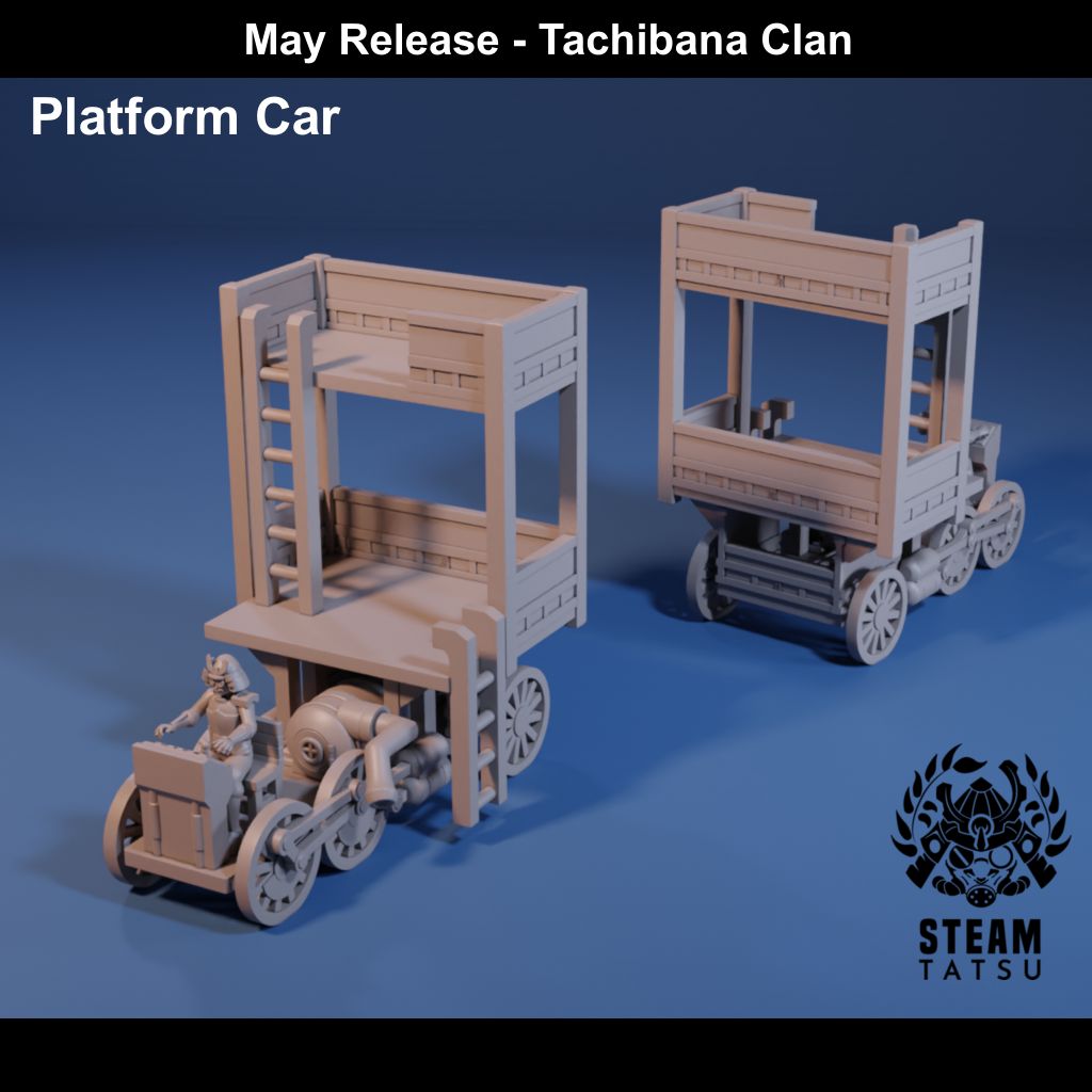 Steampunk Platform Car