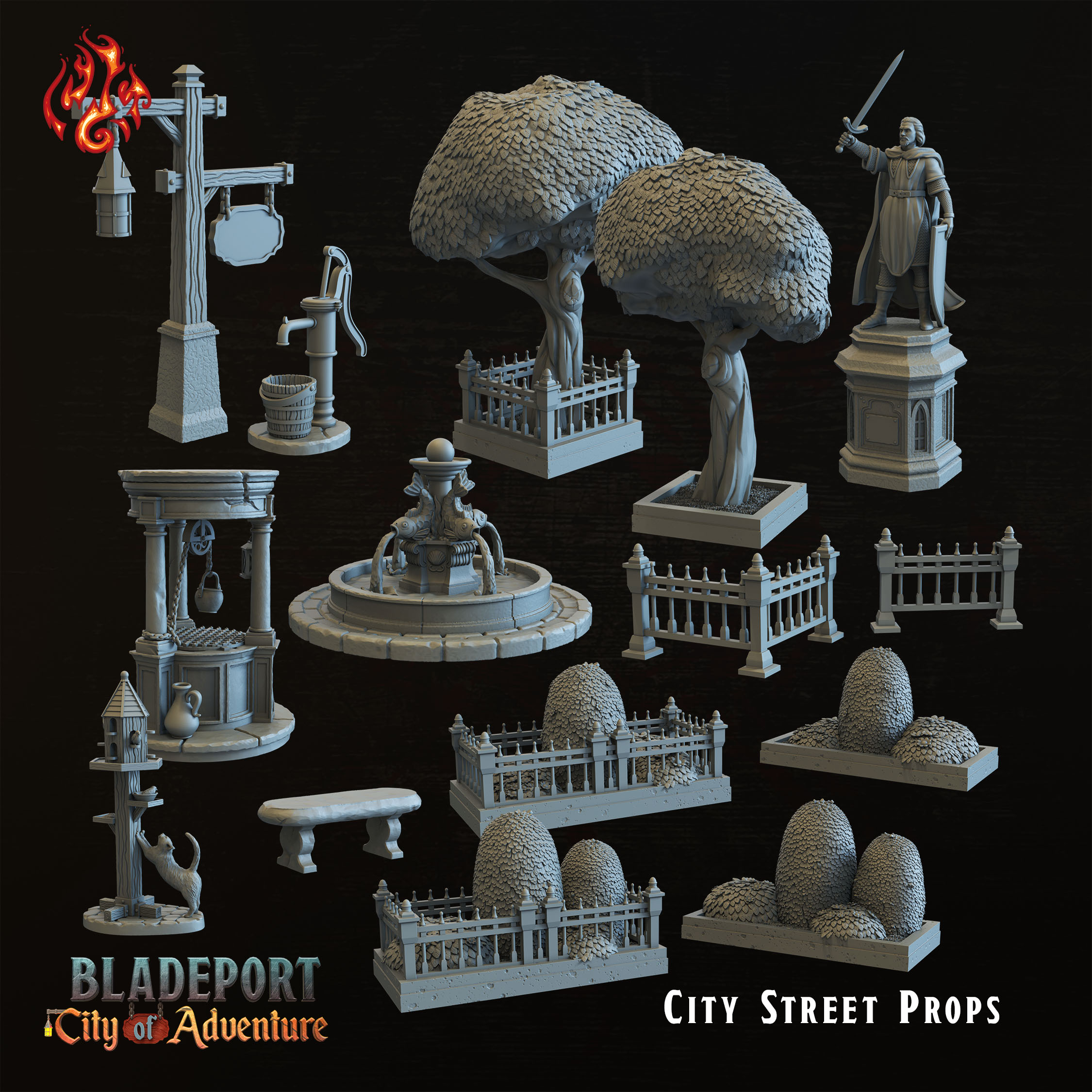 Bladeport Street Props