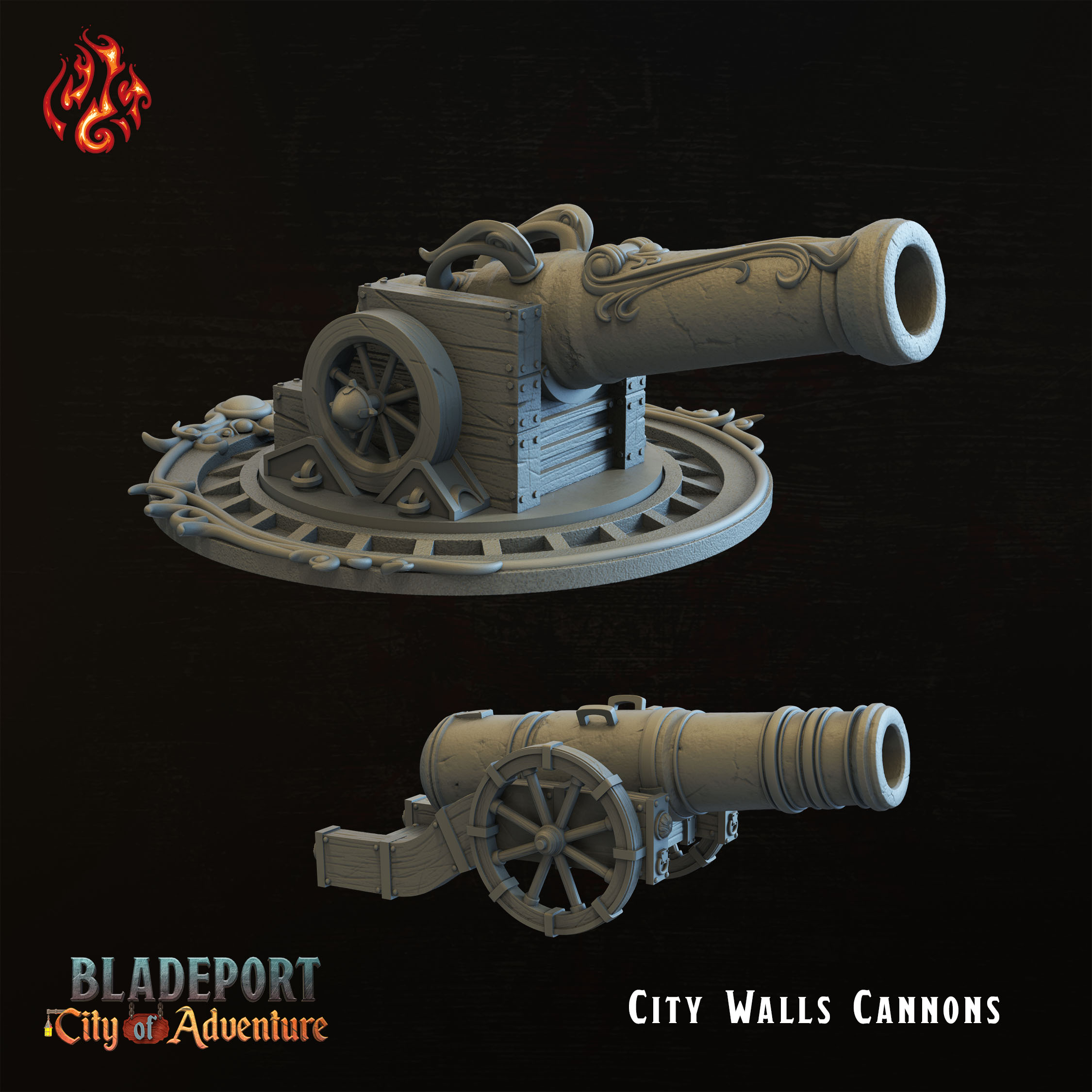 City Wall Cannons