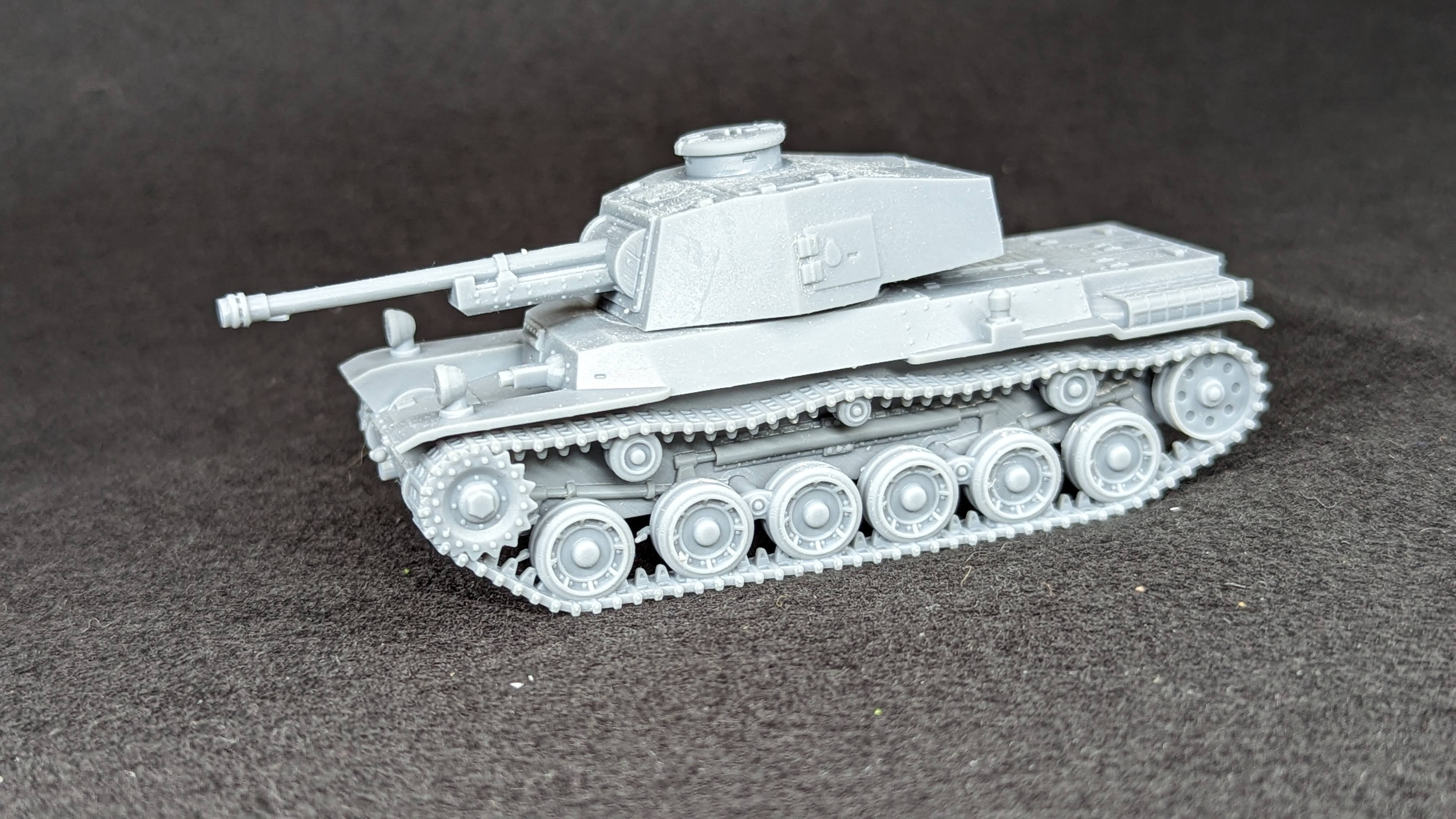 Type 3 Medium Tank Chi-Nu + 2 Tankmen (Japan, WW2)