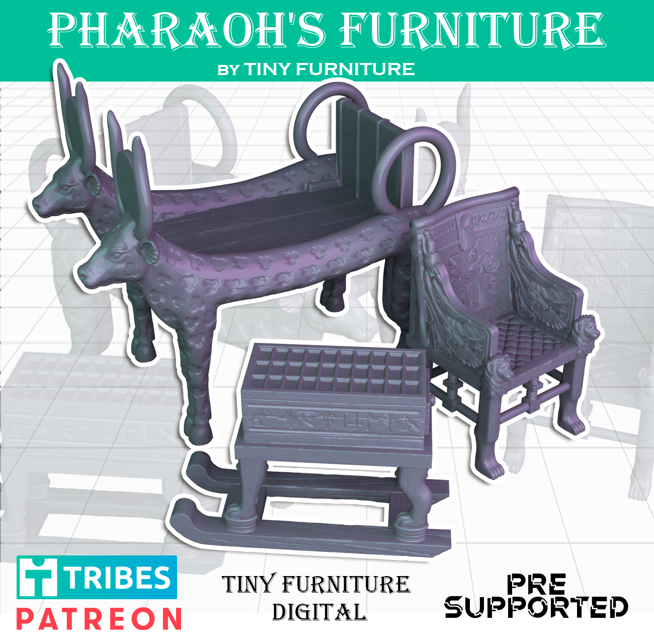 Pharaoh's furniture