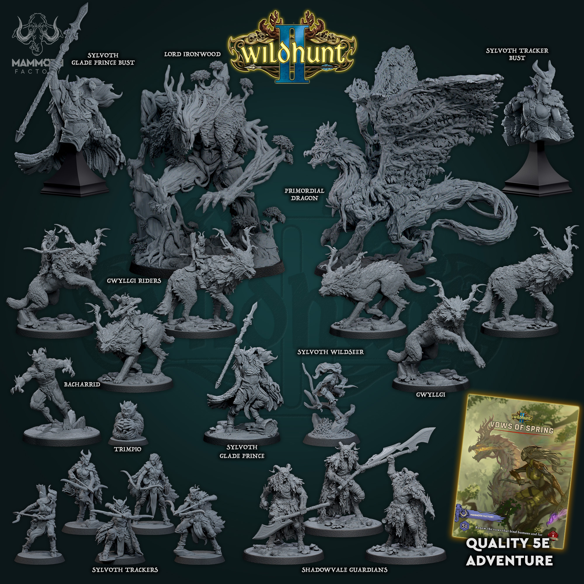 Wild Hunt II Collection (+5e Adventure)