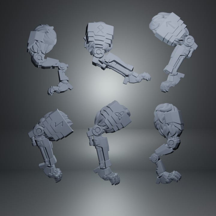 Cyber legs FOR WOLF CAVALRY