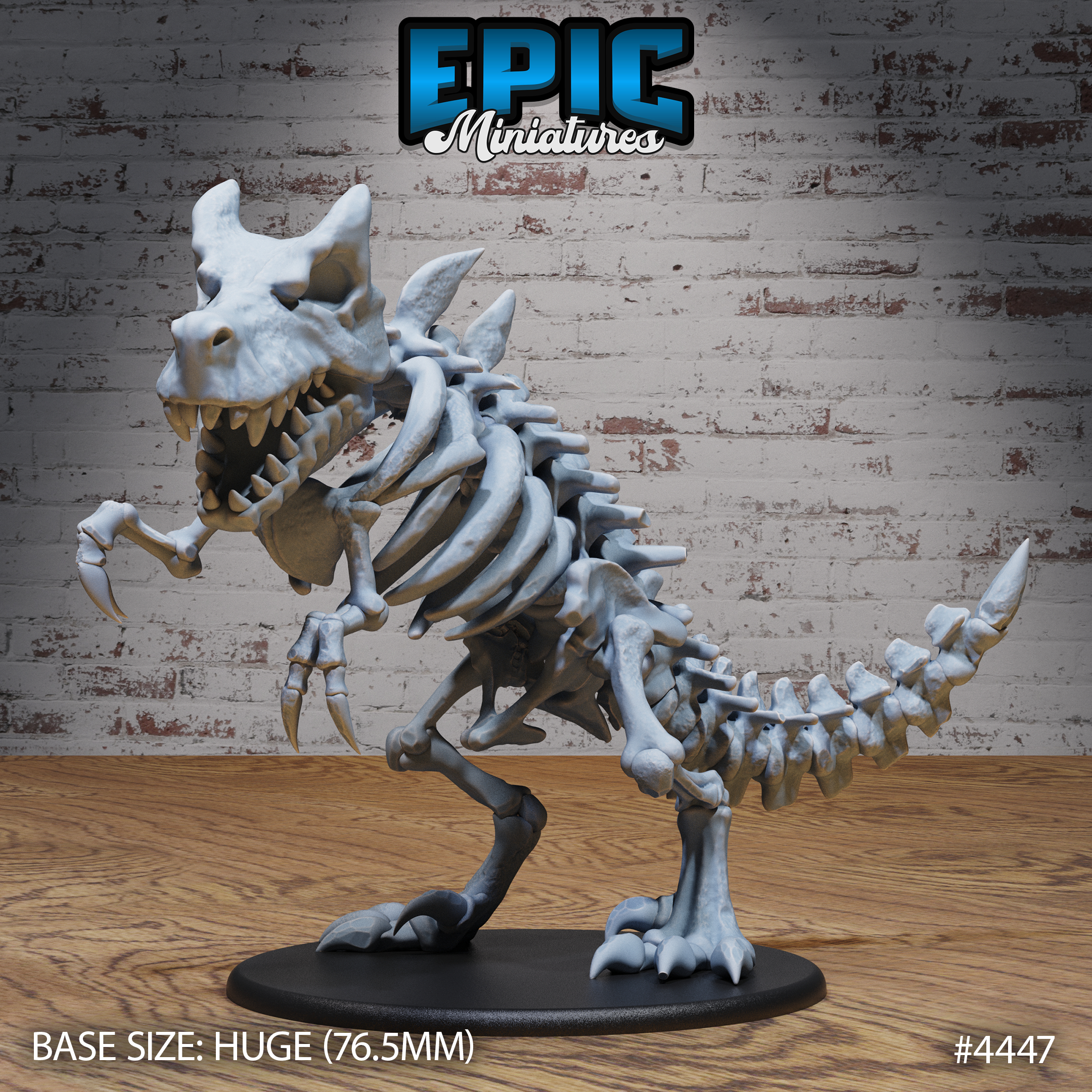Skeleton T-Rex / Undead Dinosaur / Skelet Tyrannosaurus / Ancient Predator / Dino World Beast / Hunting Raptor / Jurassic Encounter