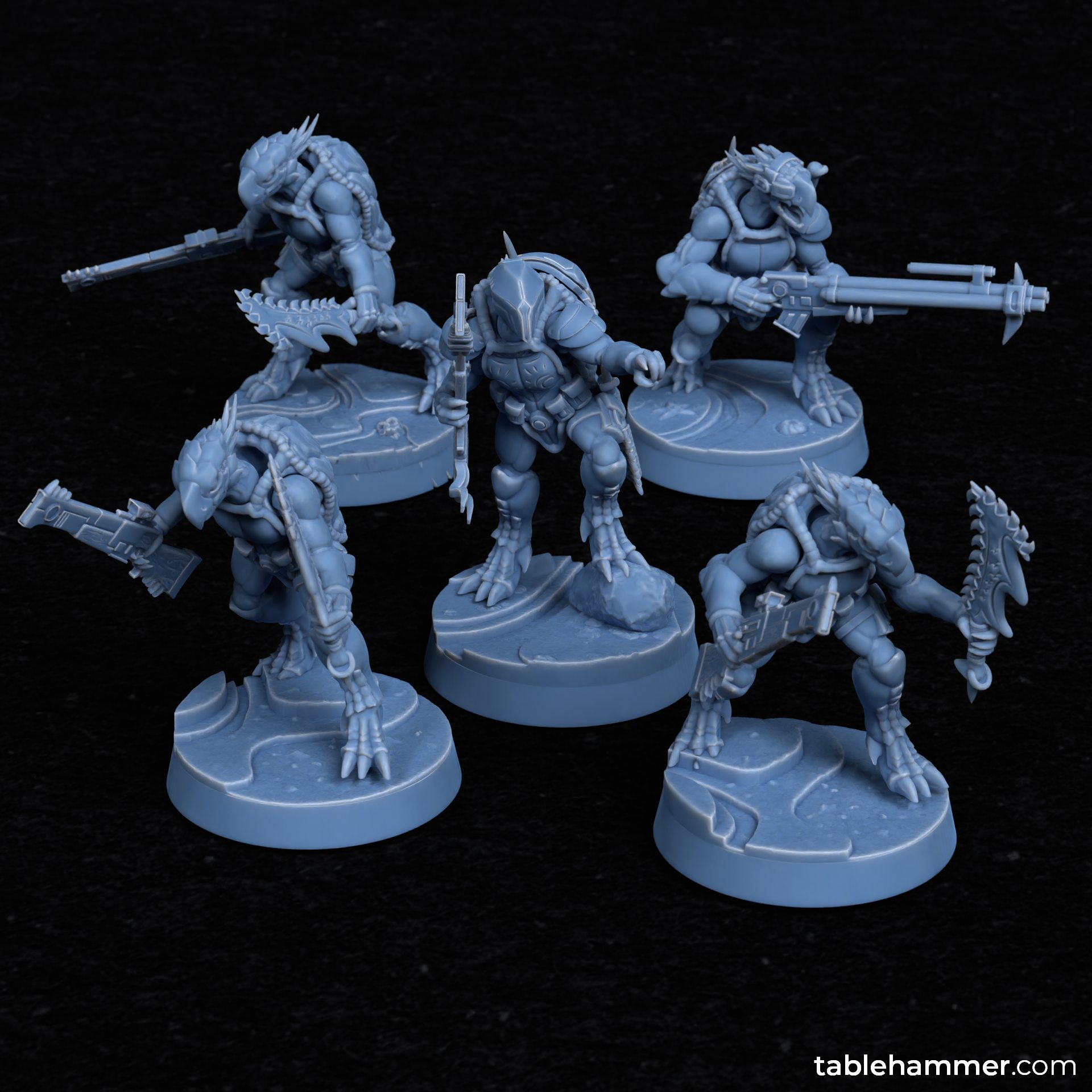 Toorts infantry squads (modular & poseable)