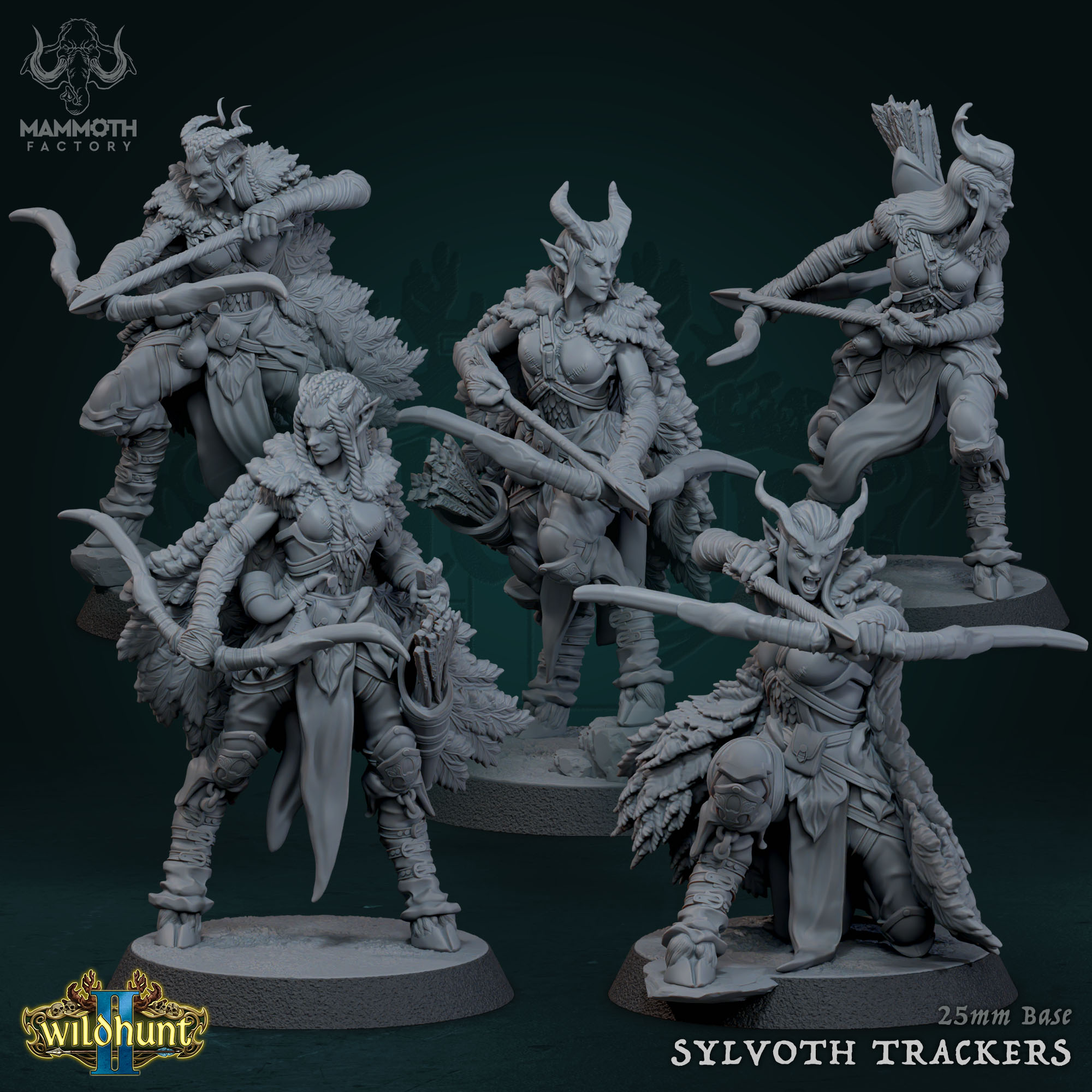 Sylvoth Trackers - Wood Elves Warbasnd