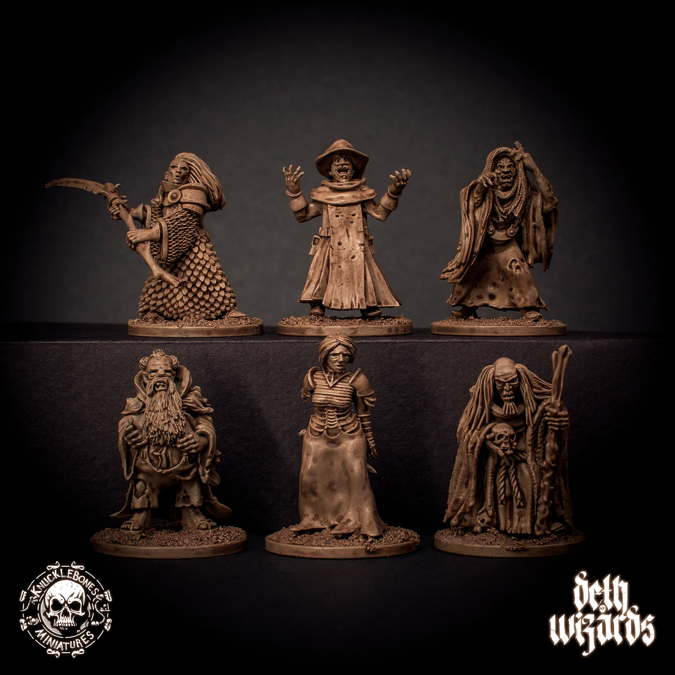 Character Set - Deth Wizards Game