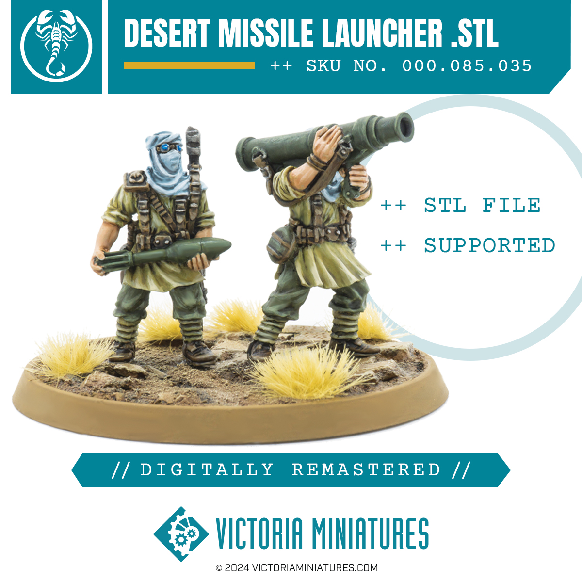 Desert Scorpions Missile launcher Team