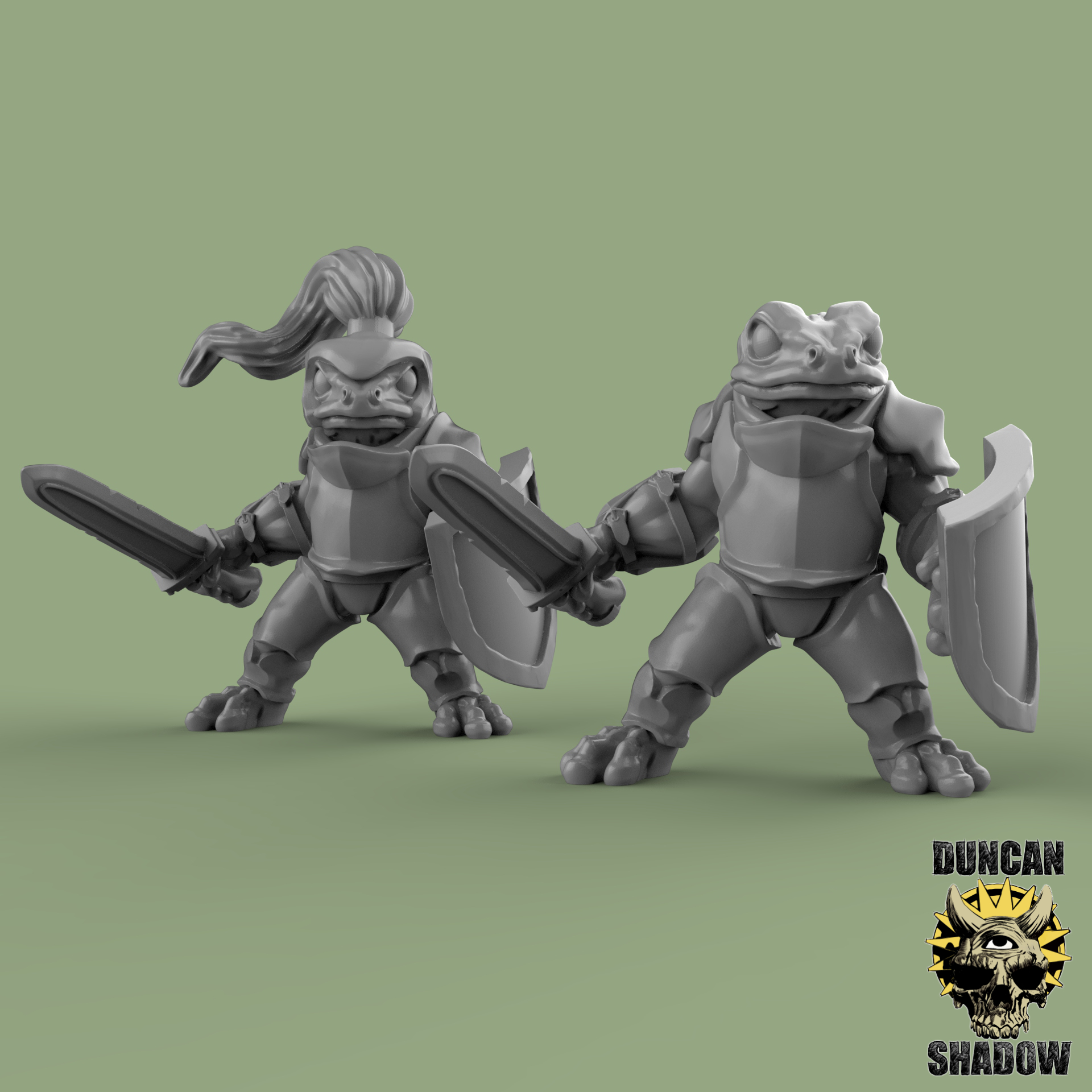 Frog Folk Fighters (Pre Supported)