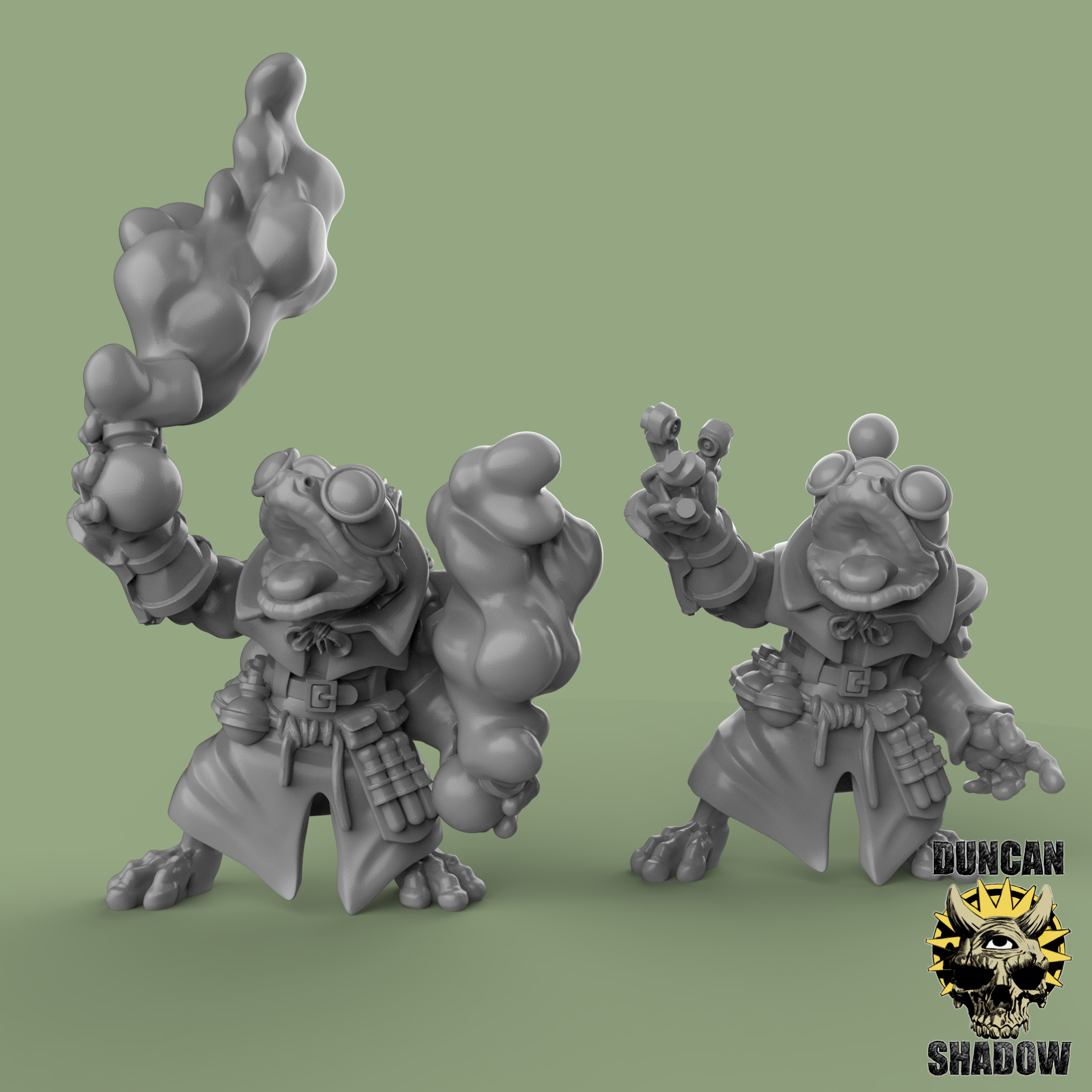 Frog Folk Alcamists (Pre Supported)