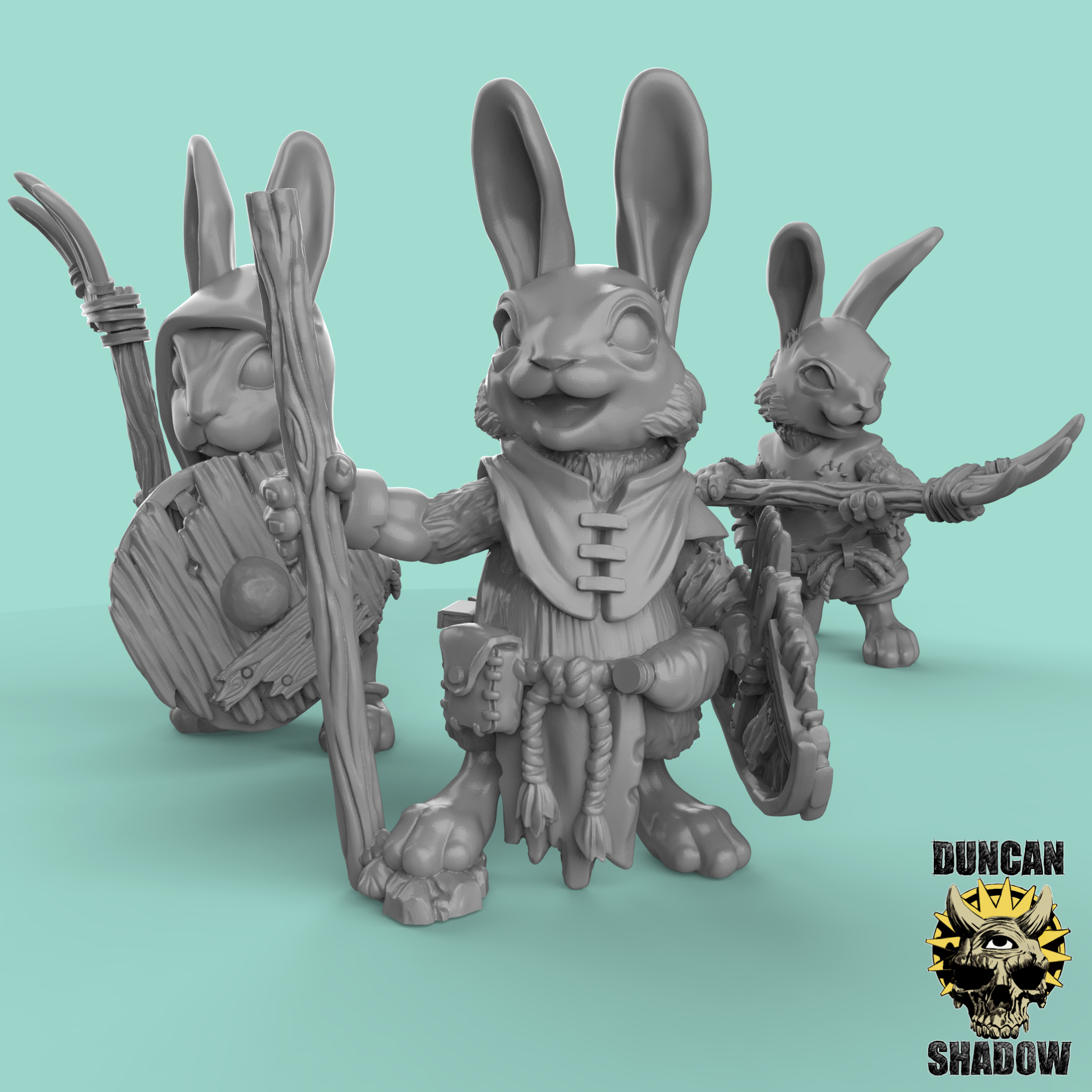 Rabbit Folk Farmers (Pre Supported)