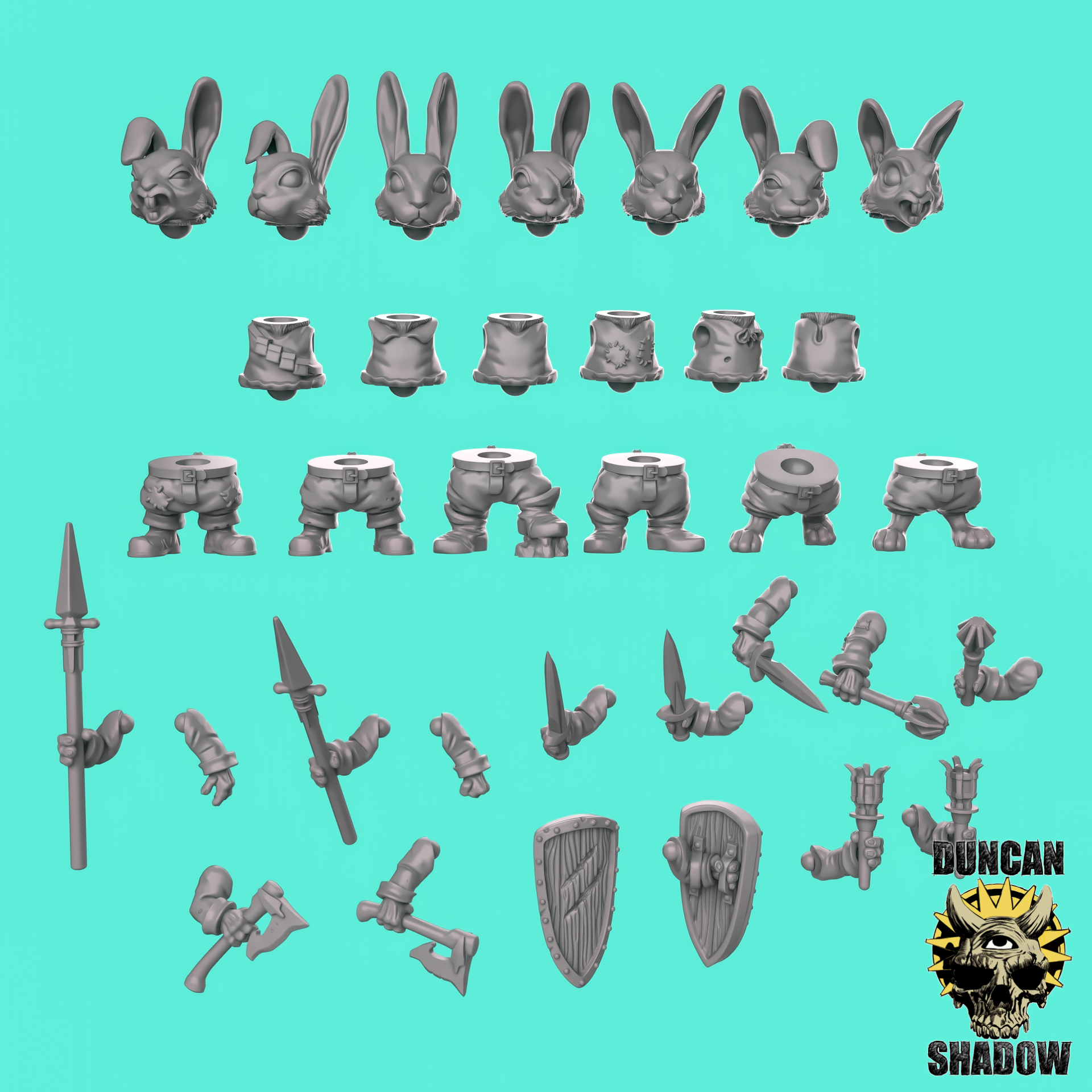 Rabbit Folk Multipart Kit (Pre Supported) (S)