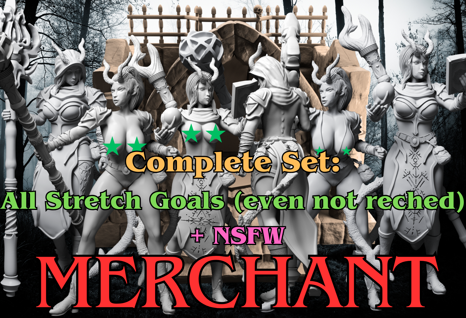 Tiefling Sisters Complete Set [Merchant L/T]