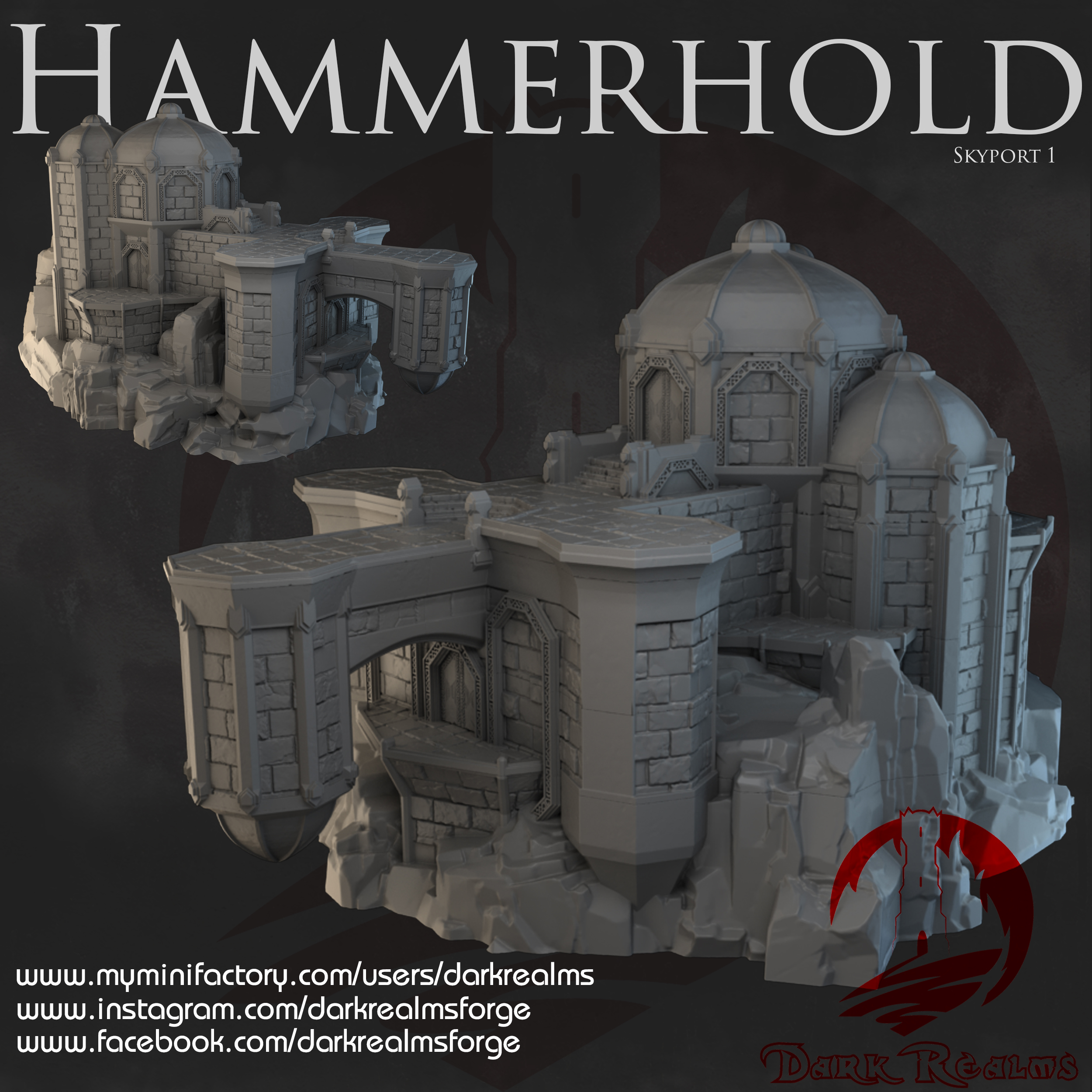 Dark Realms - Kir Badur - Hammerhold Skyport 1