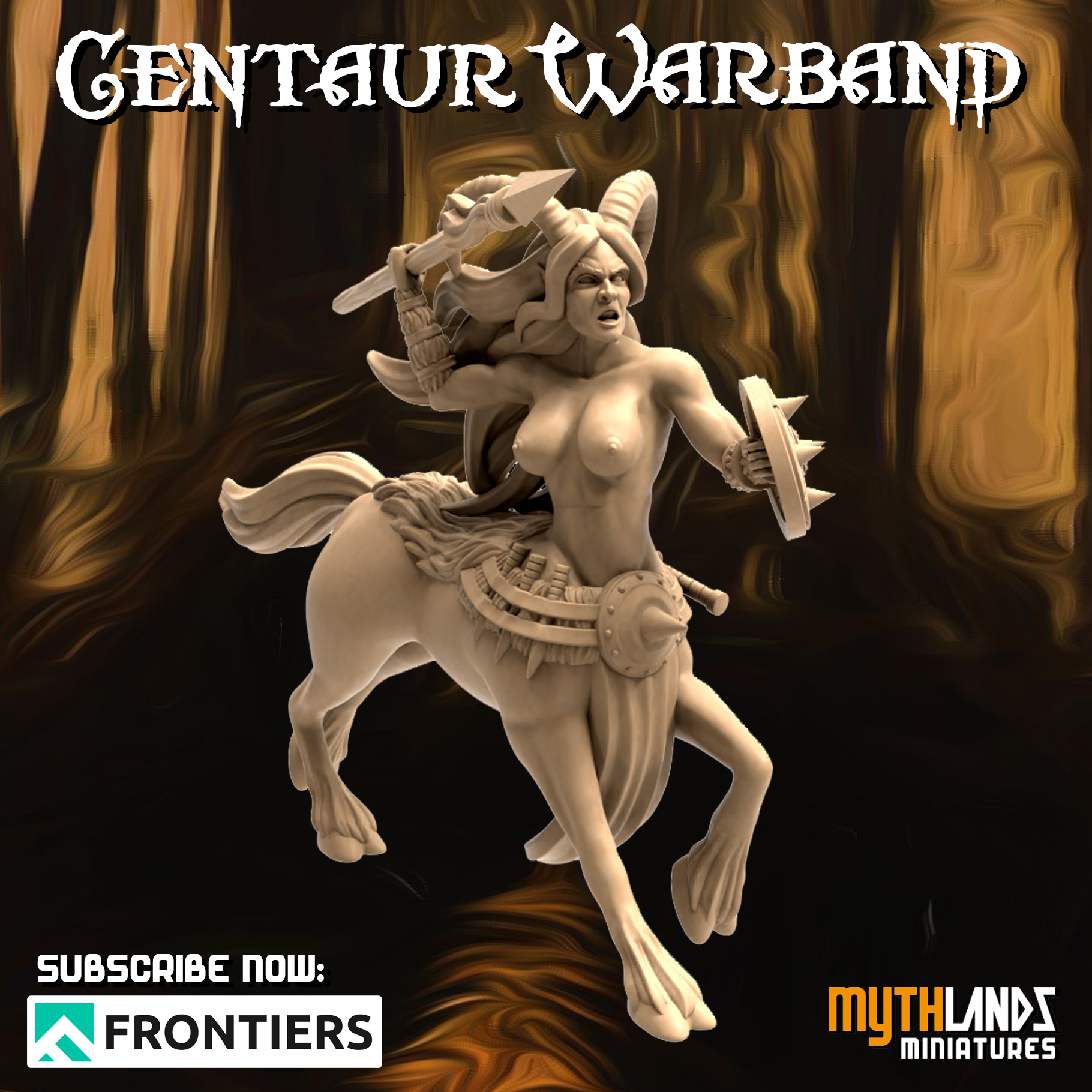 Female Centaur Warrior 1