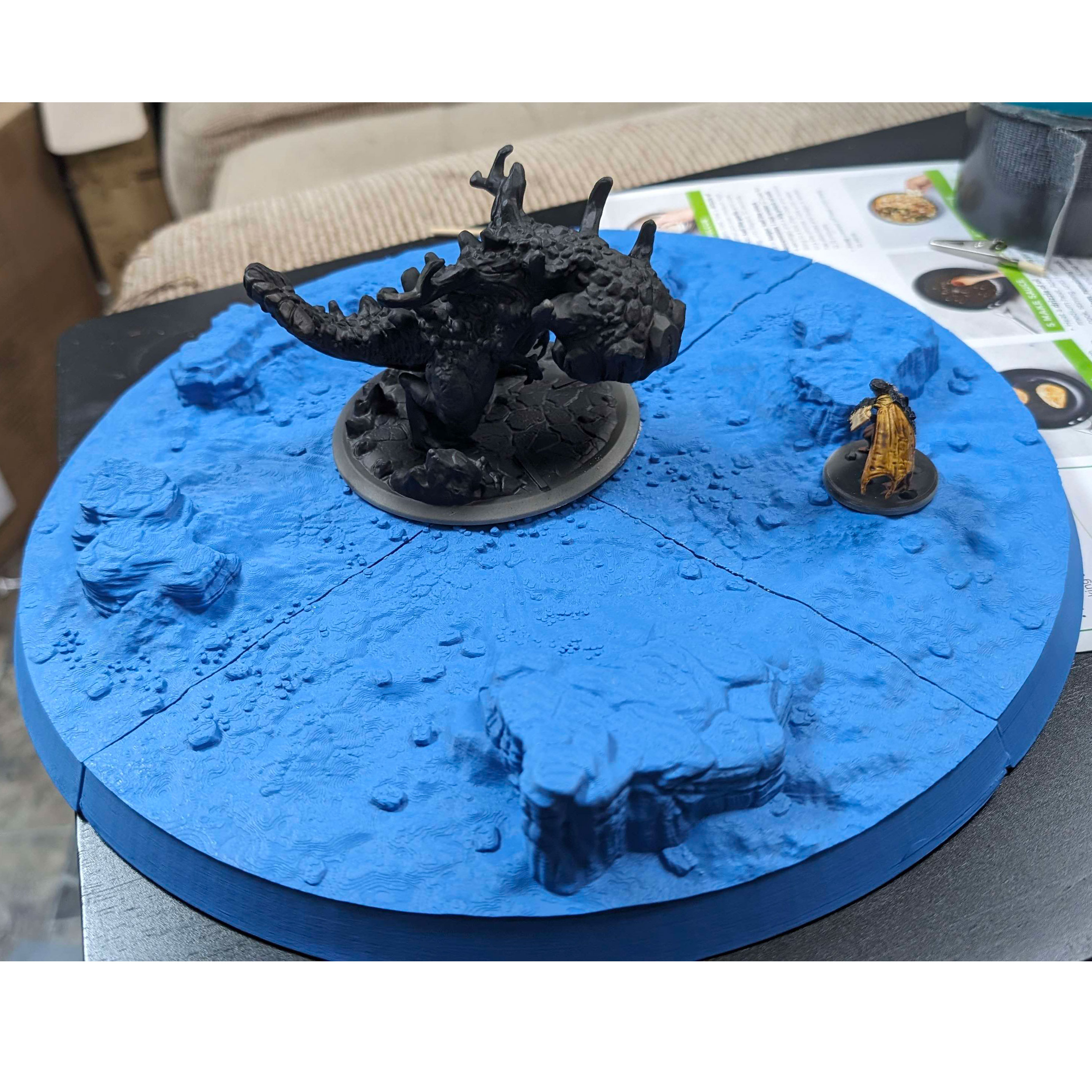12" Monster Battle Arena for Board Game