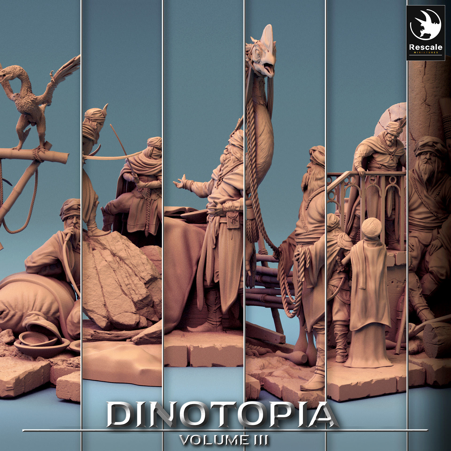 Pack Dinotopia Diorama