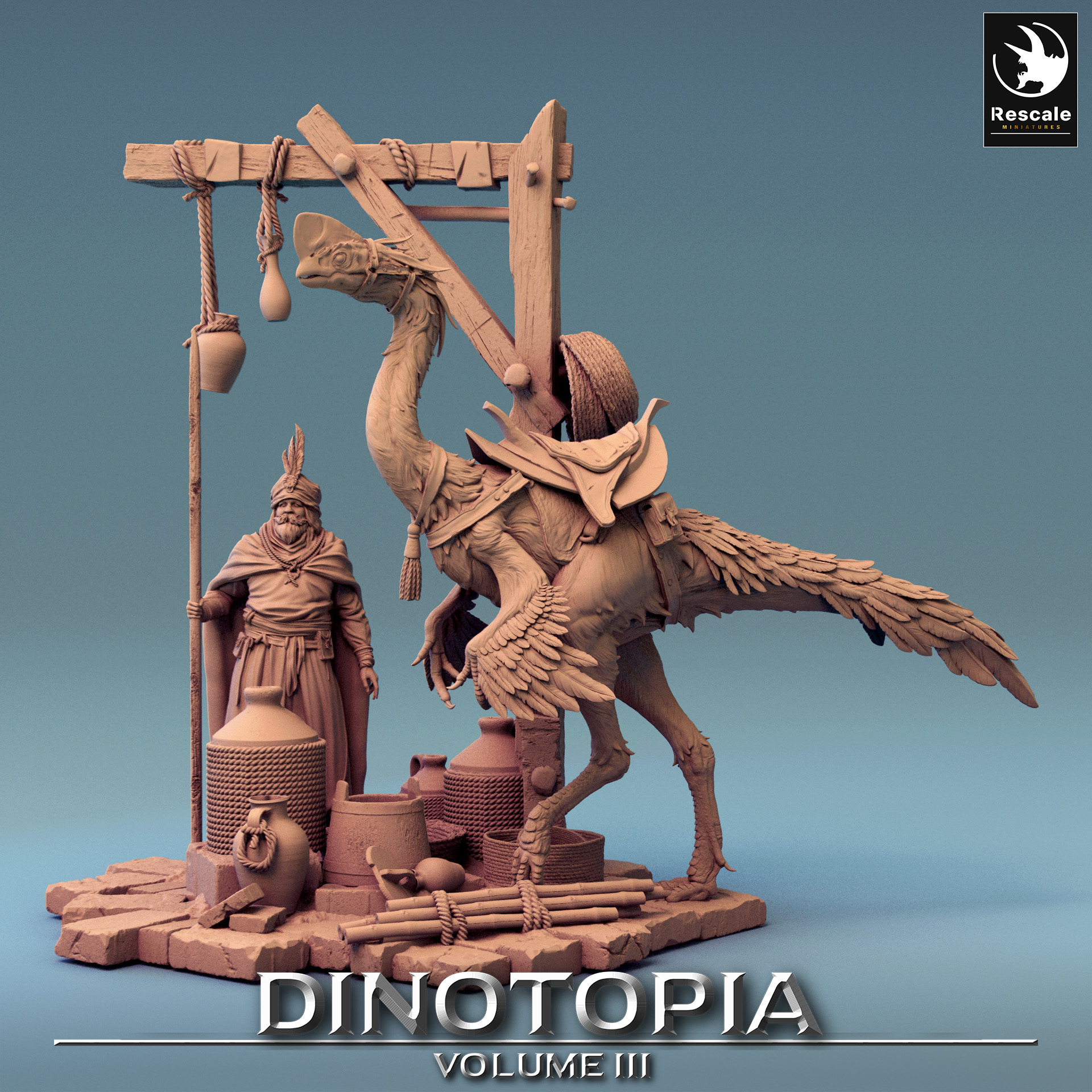 Dinotopia Diorama Feed