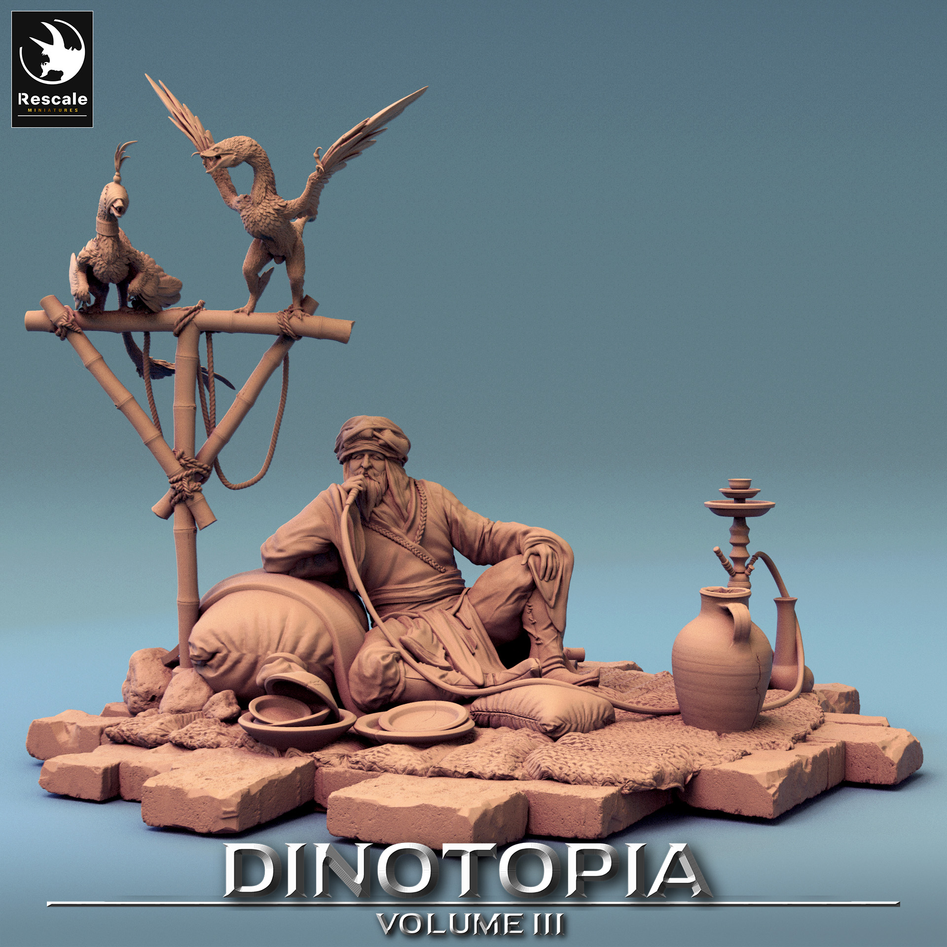 Dinotopia Diorama Relax