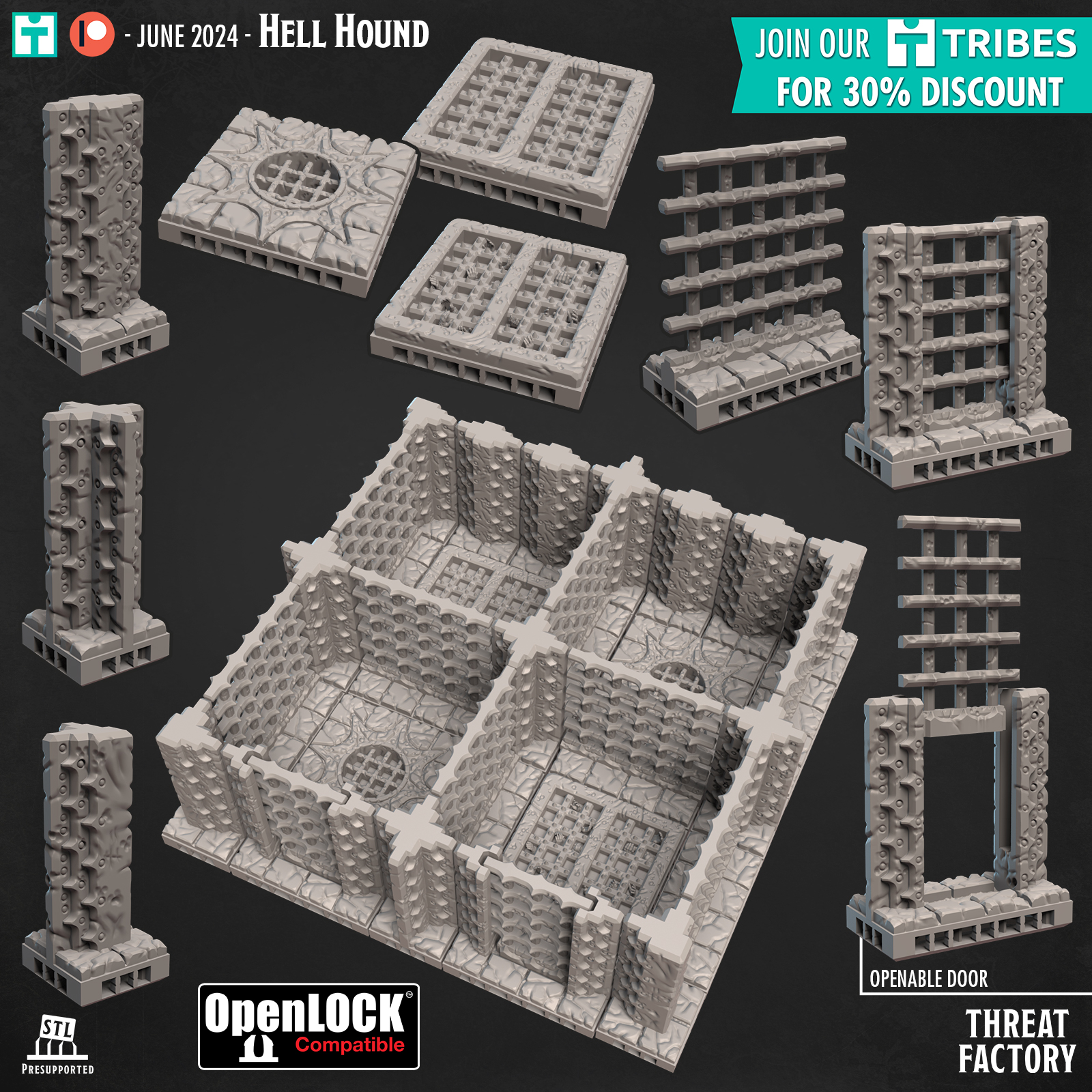 Prison of hell - OpenLock Modular