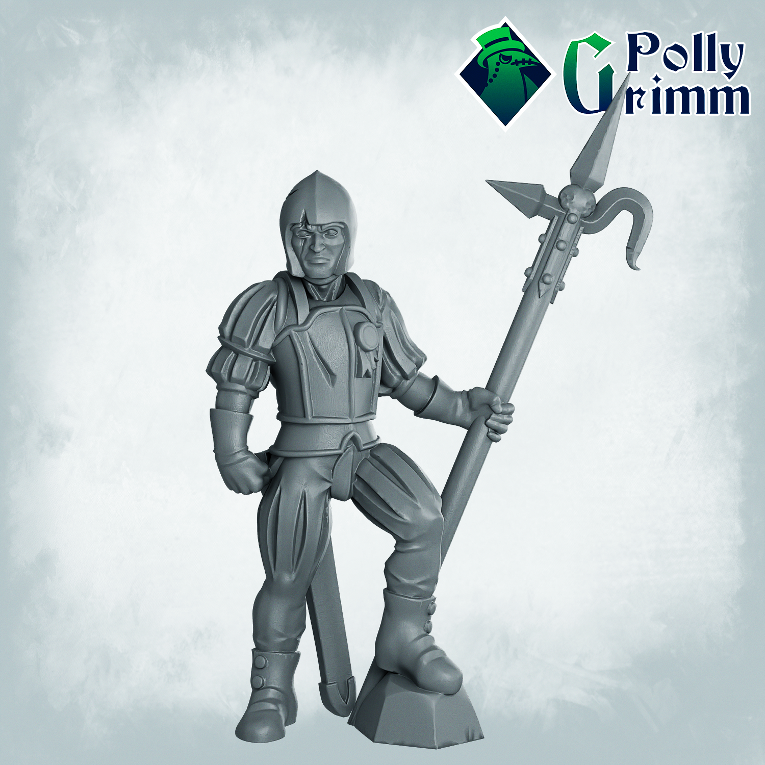 Fantasy and historic miniatures for tabletop games. Imperial Humans. Men at arms, spear-man