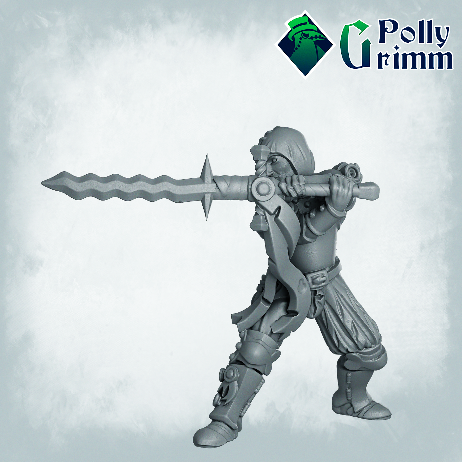 Fantasy and historic miniatures for tabletop games. Imperial Humans. Men at arms, landsknecht
