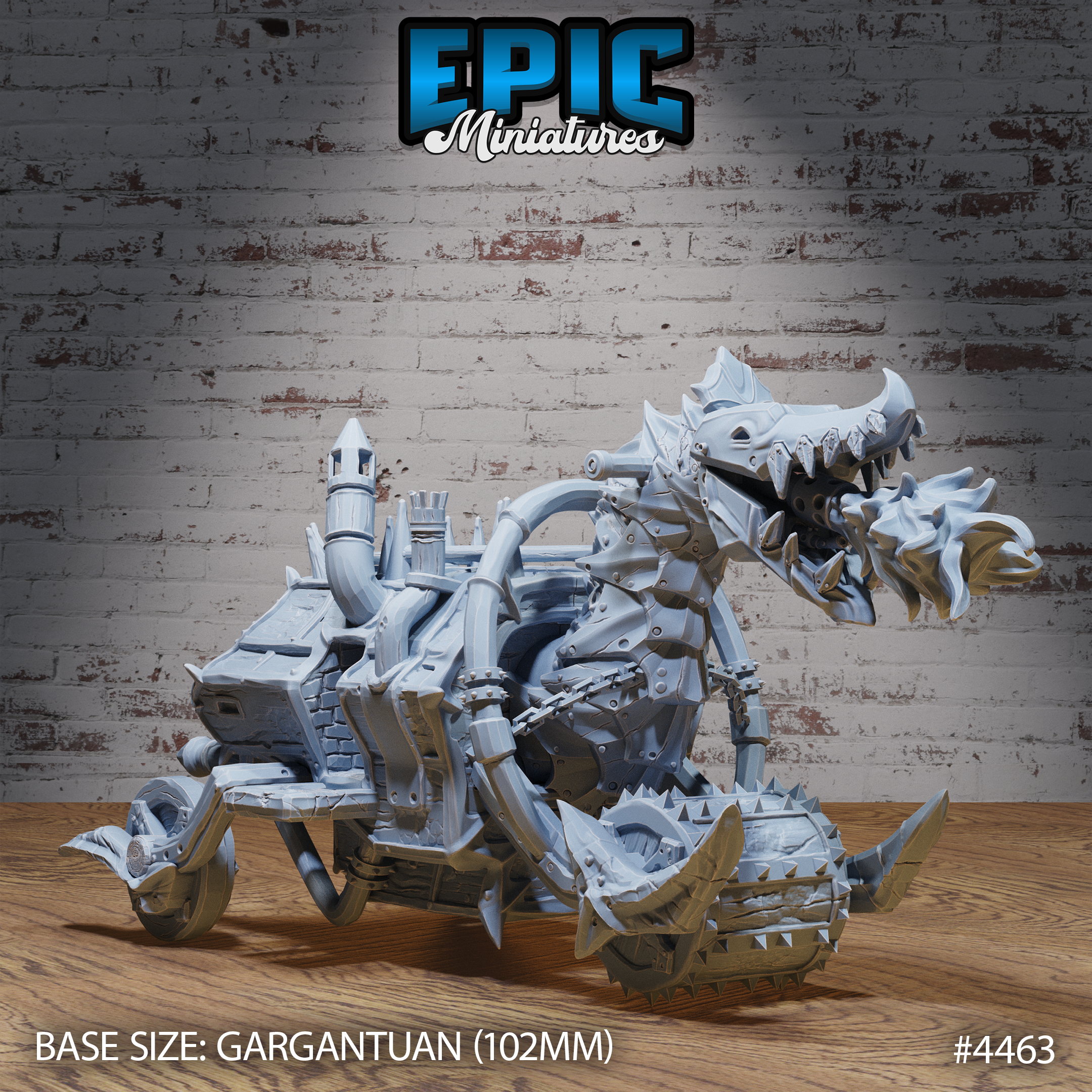 Kobold FlameThrower Tank / Draconic Lizard Siege Engine / Dragon Servant Warfare Construct / Dragonkin War Machine / Evil Kobolds Invention