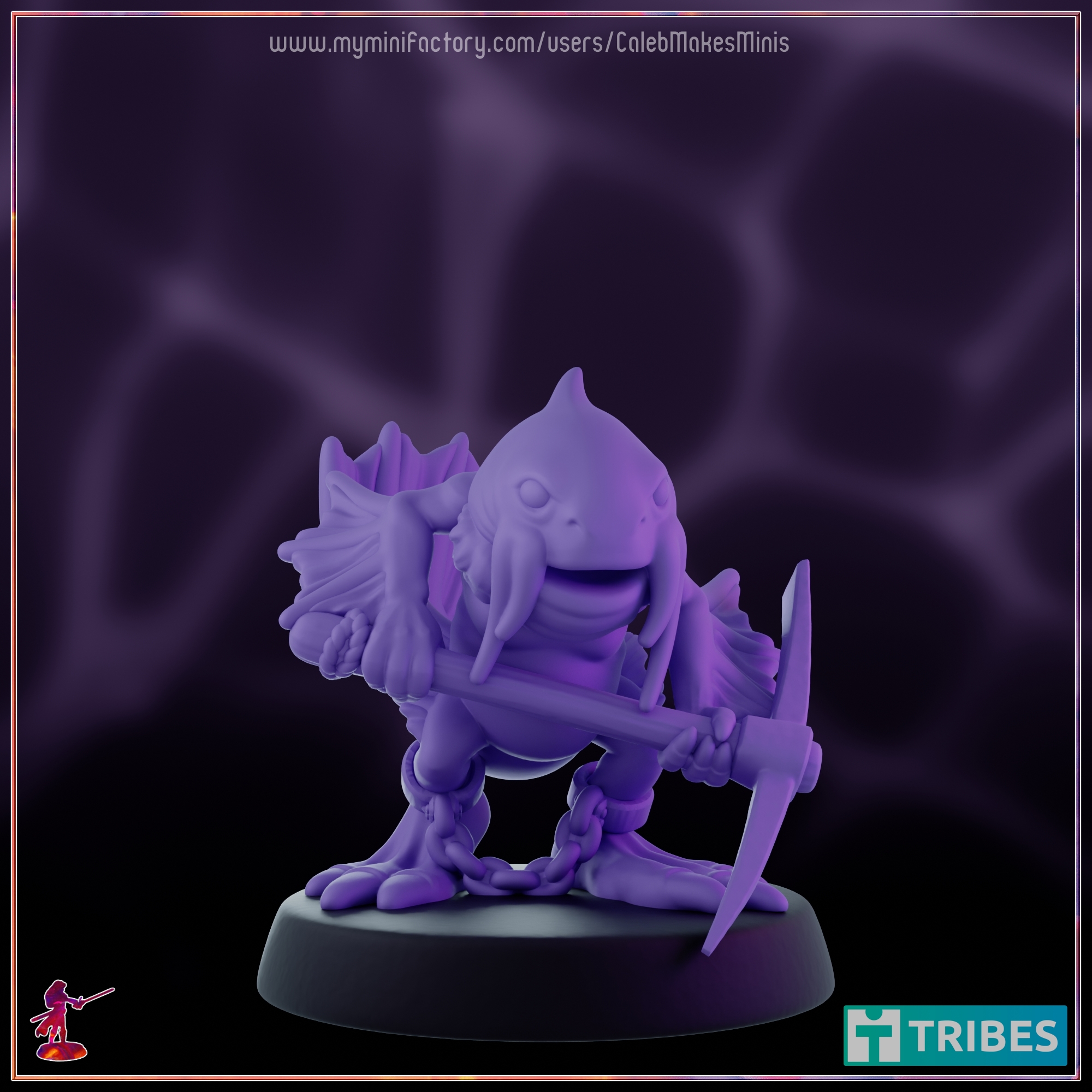 Kaparl Worker (Version C) [PRE-SUPPORTED] | Fishmen Series