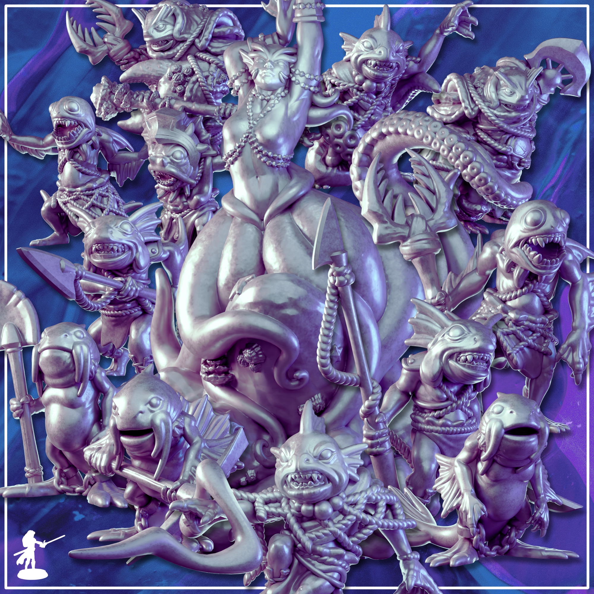 Fishmen Series [PRE-SUPPORTED] | Complete Collection - June 2024