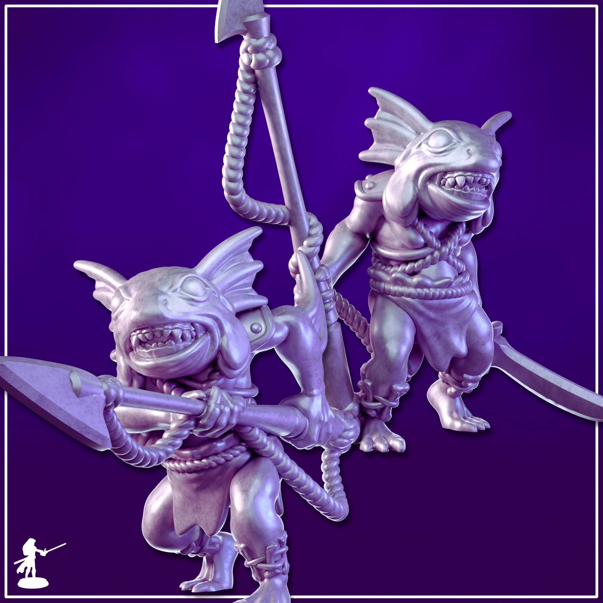 Goggler Harpooner - Collection [PRE-SUPPORTED] | Fishmen Series