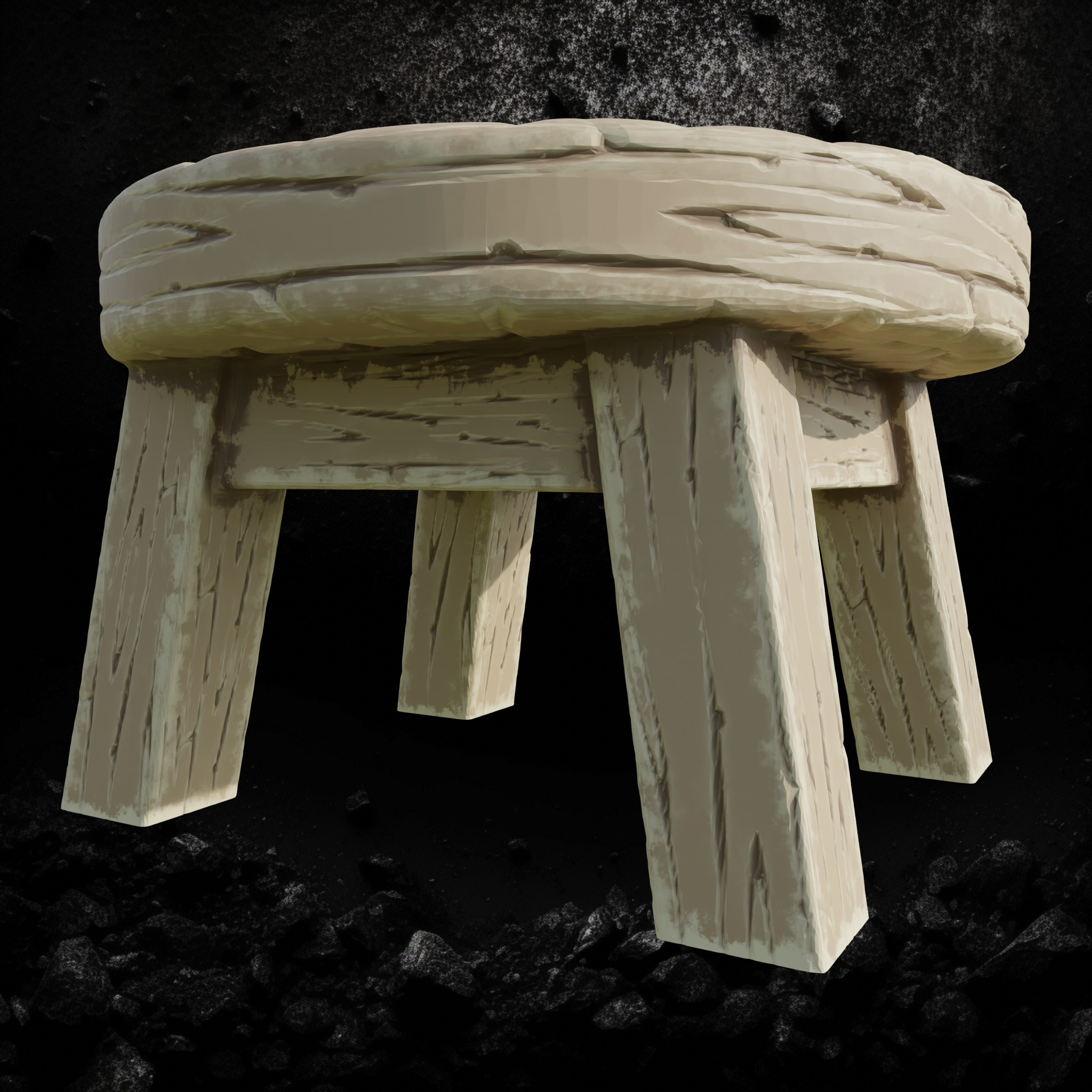 Round Table - Council Meeting Table STL for DnD & Wargaming