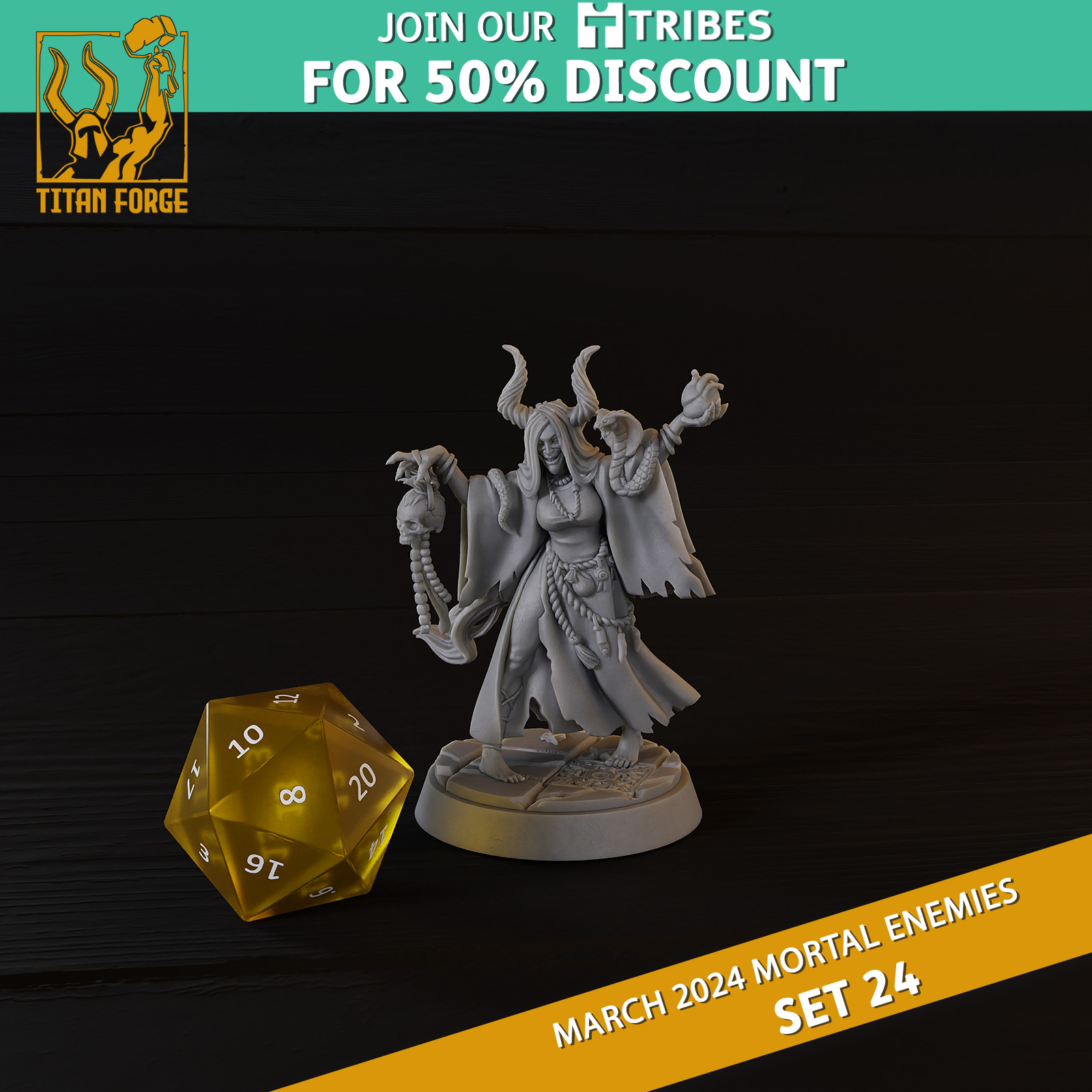 Hag C - RPG Monster DnD 5e - Mortal Enemies Set 24