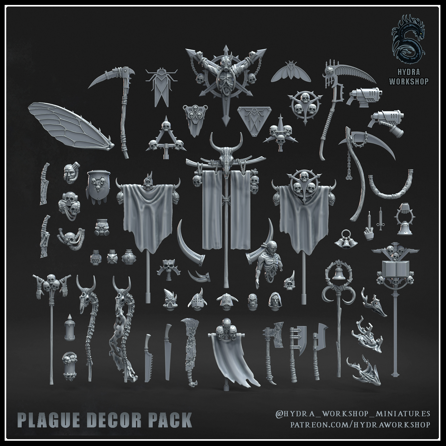 Plague decor pack
