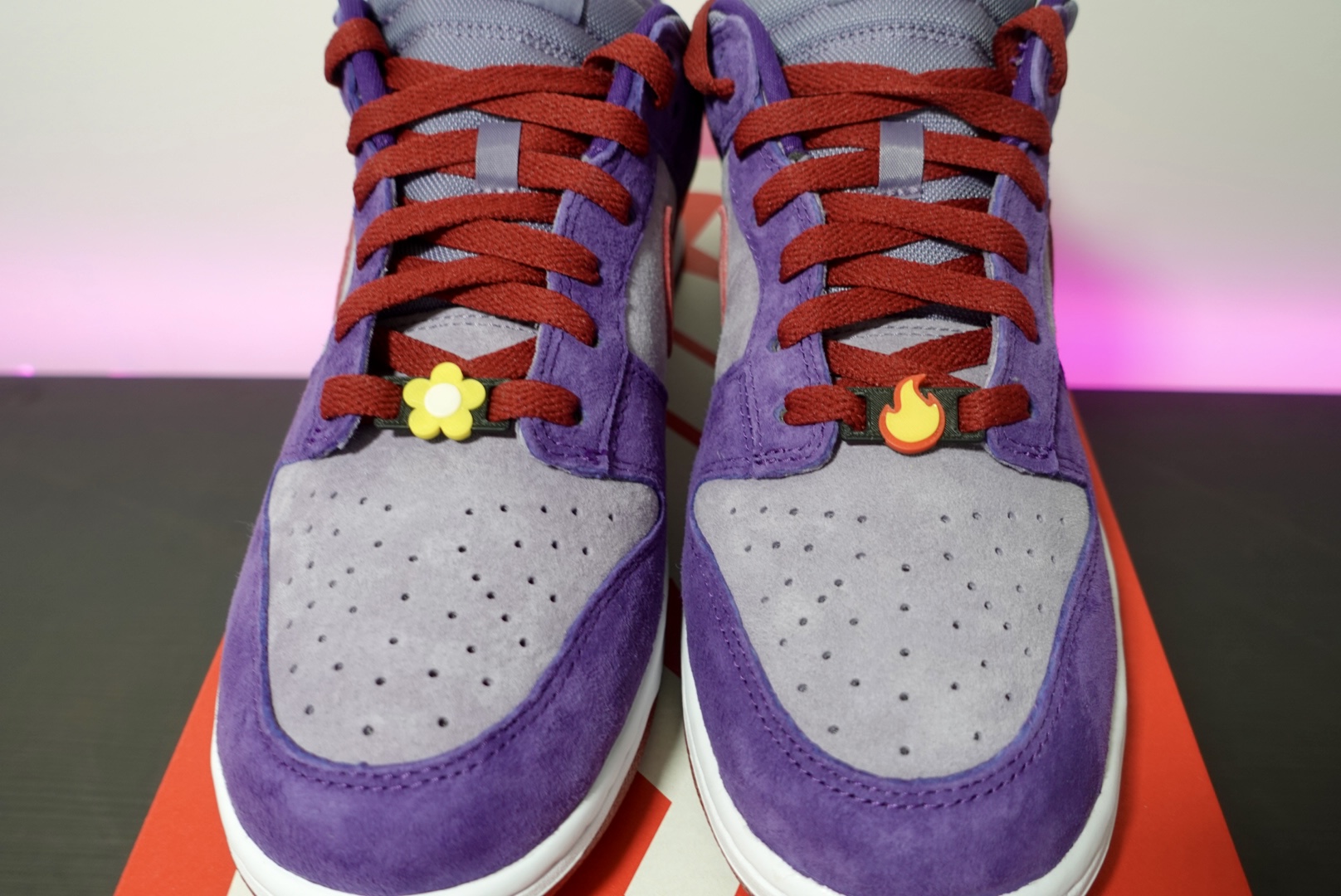 Lace Charms (Fire + Flower)