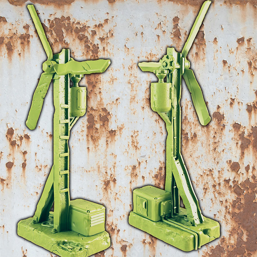 Wasteland Wind Turbine [SUPPORT FREE]