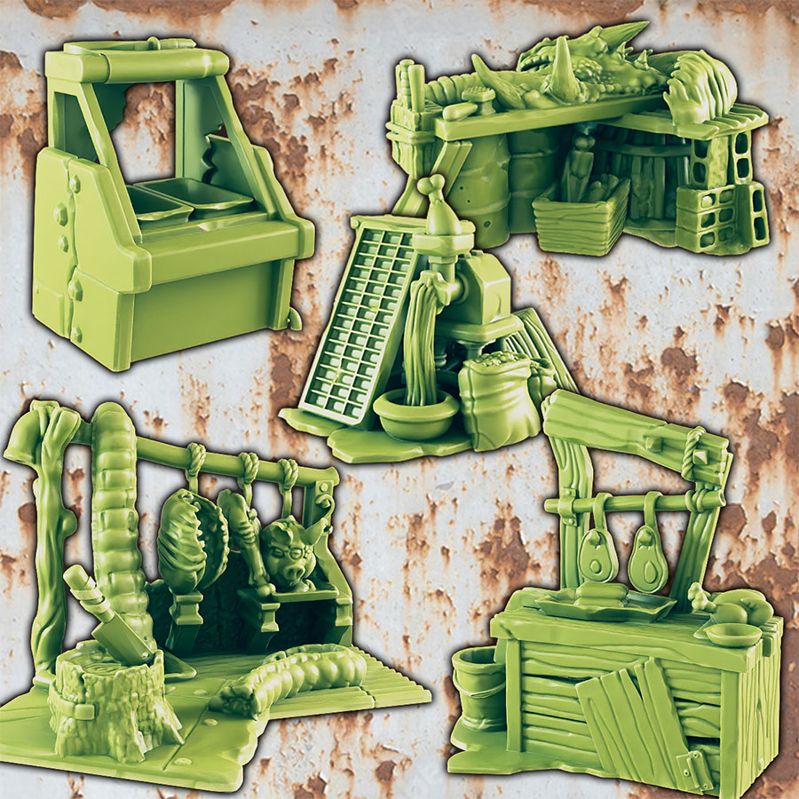 Wasteland Food [PRE-SUPPORTED / SUPPORT-FREE]