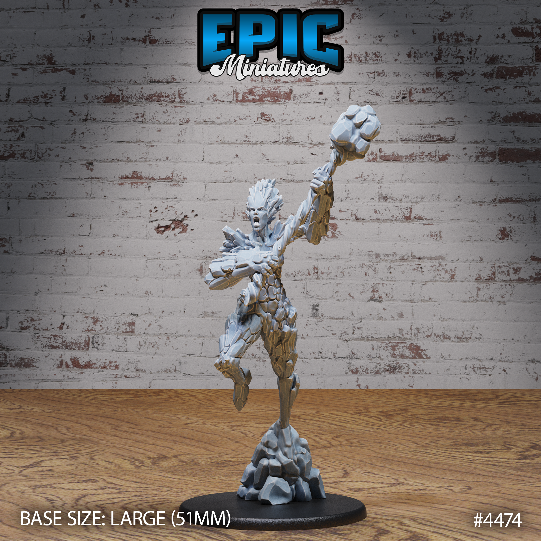 Earth Elemental Female Attack / Ancient Rock / Stone Element Primordial / Evil Mine Beast / Mountain Guard Creature / Nature Monster Encounter