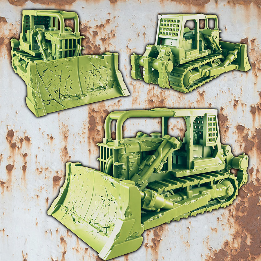 Wasteland Bulldozer [PRE-SUPPORTED]