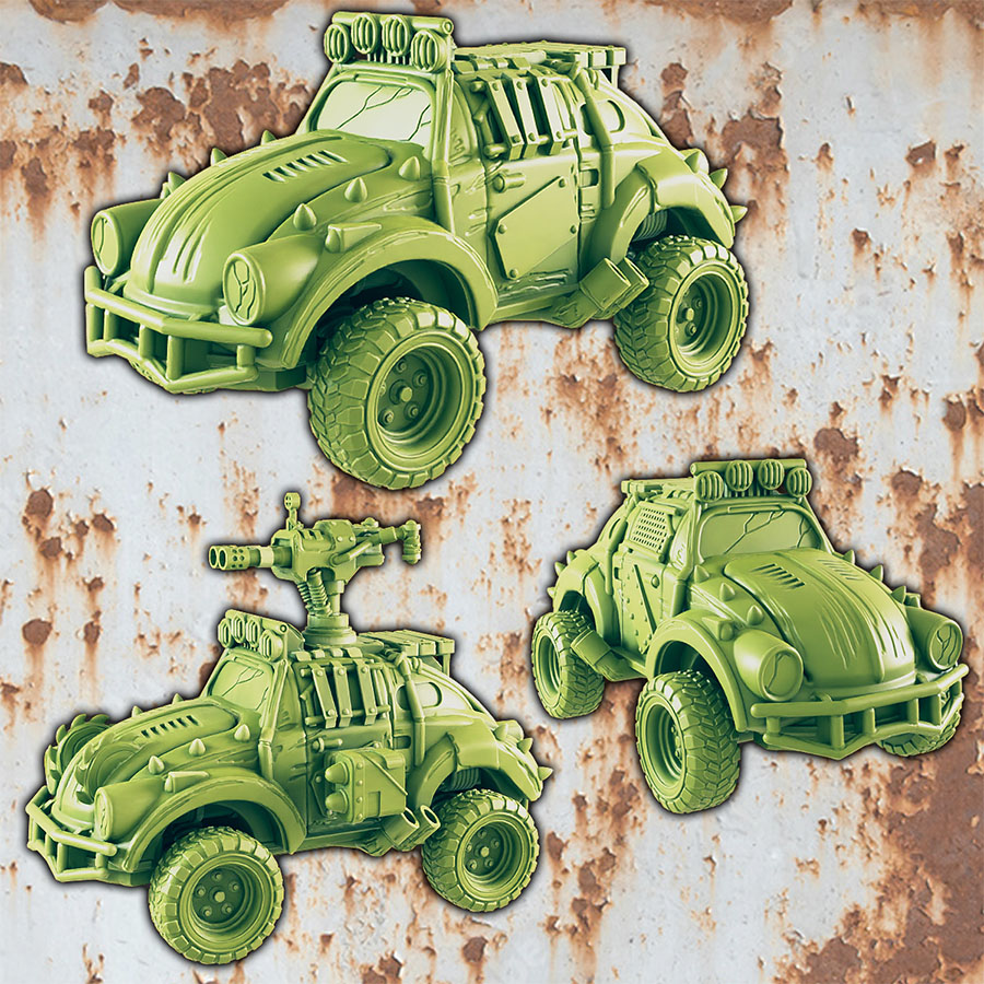 Wasteland VW Beetle [PRE-SUPPORTED]
