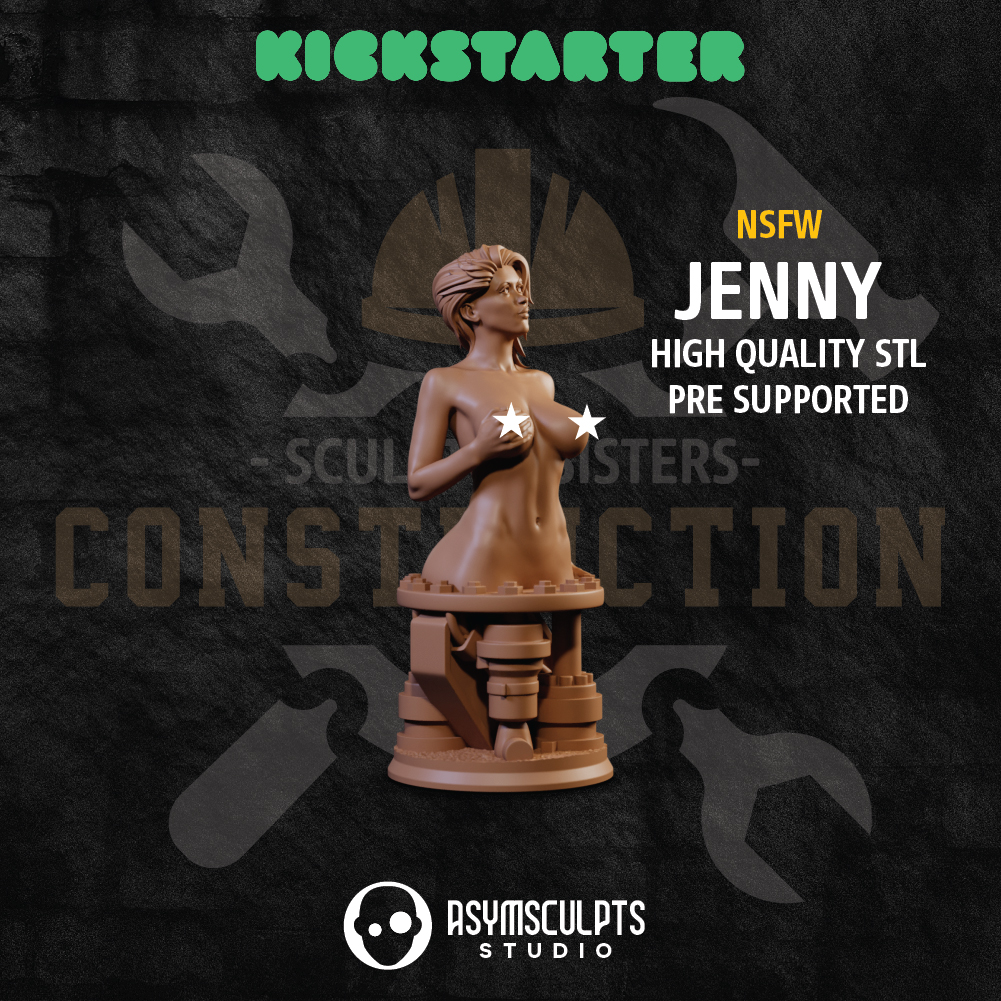 Sculpted Sisters: Construction Edition - Jenny BUST