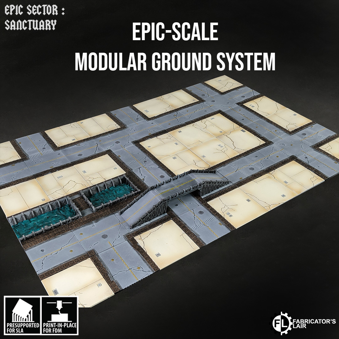 Epic-scale Modular Ground System - Grimdark Gothic