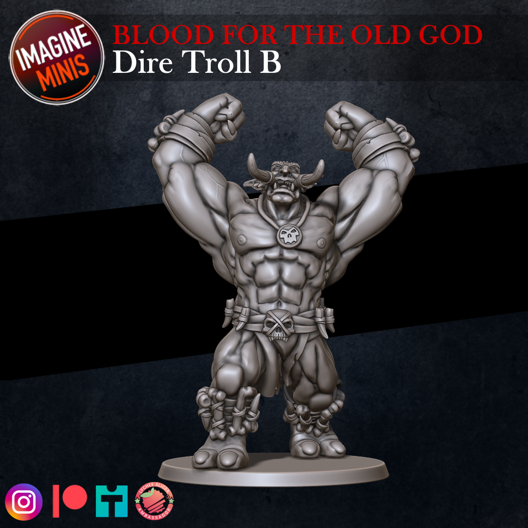 Blood For The Old God - Dire Troll B