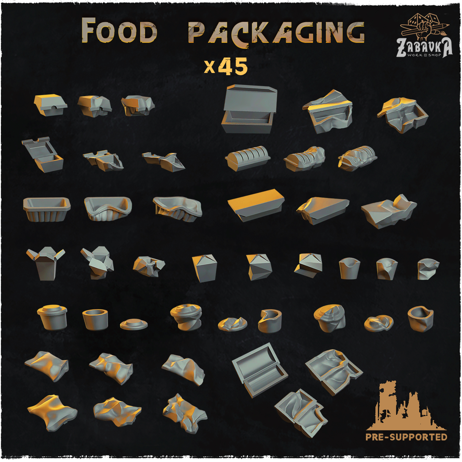 Food packaging - Basing Bits 2.0