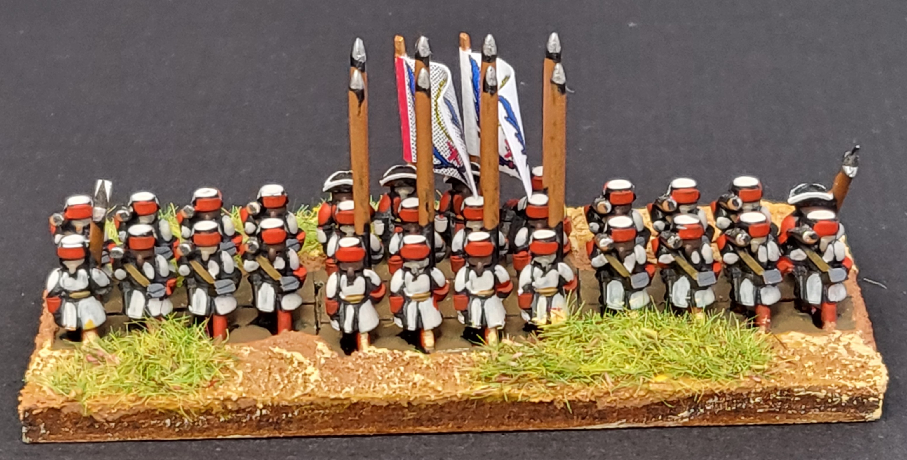6mm GNW Infantry with karpus marching