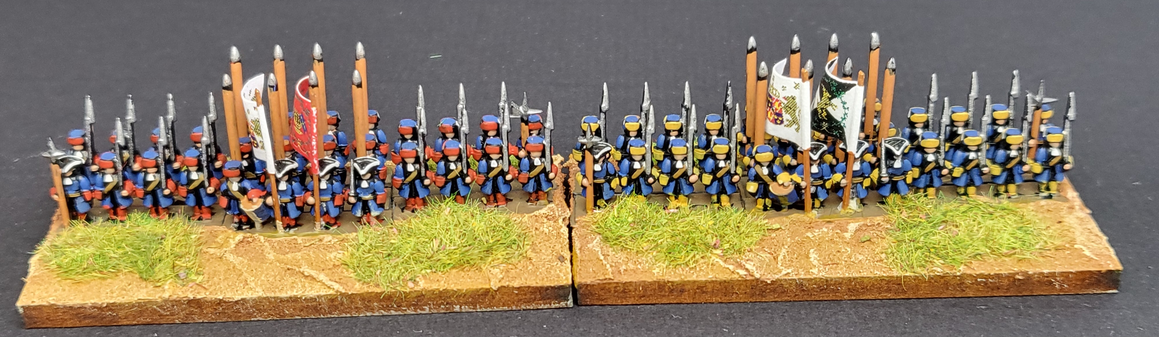 6mm GNW Infantry with karpus shoulder arms
