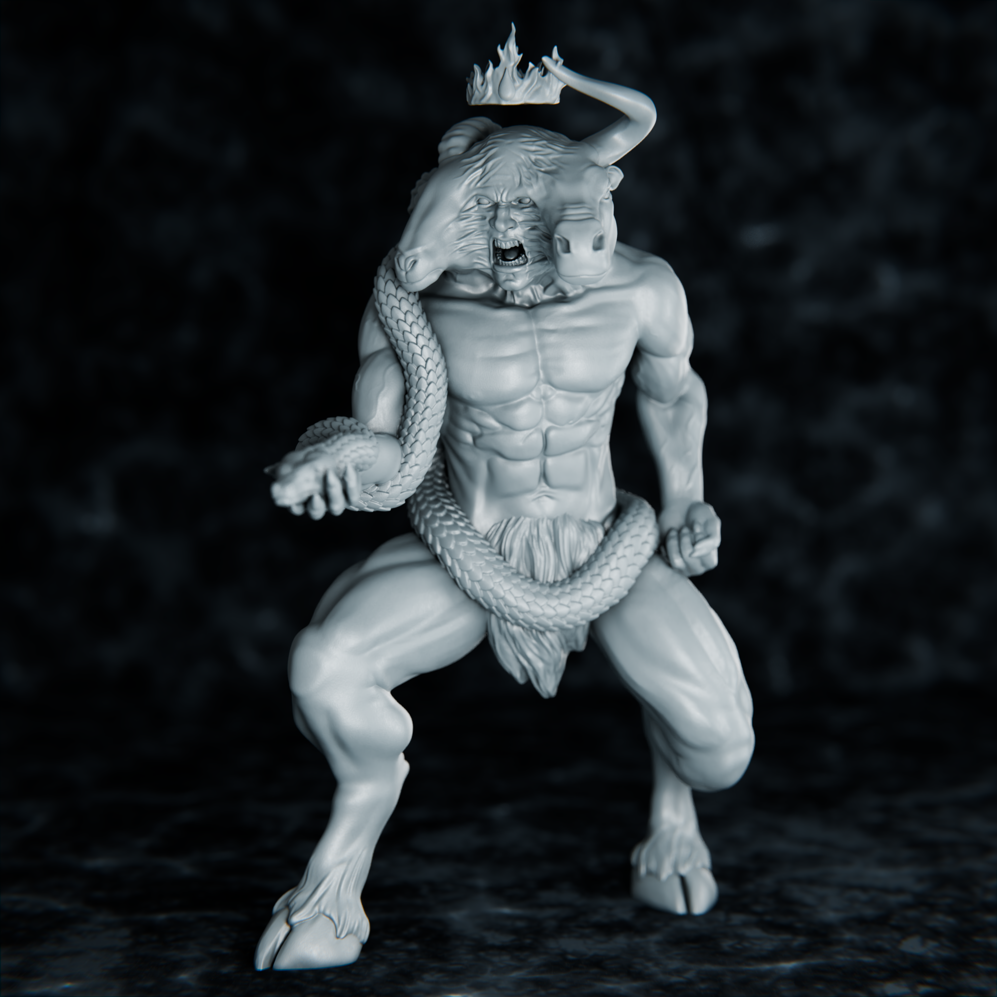 Demon Prince Asmodeus, presupported