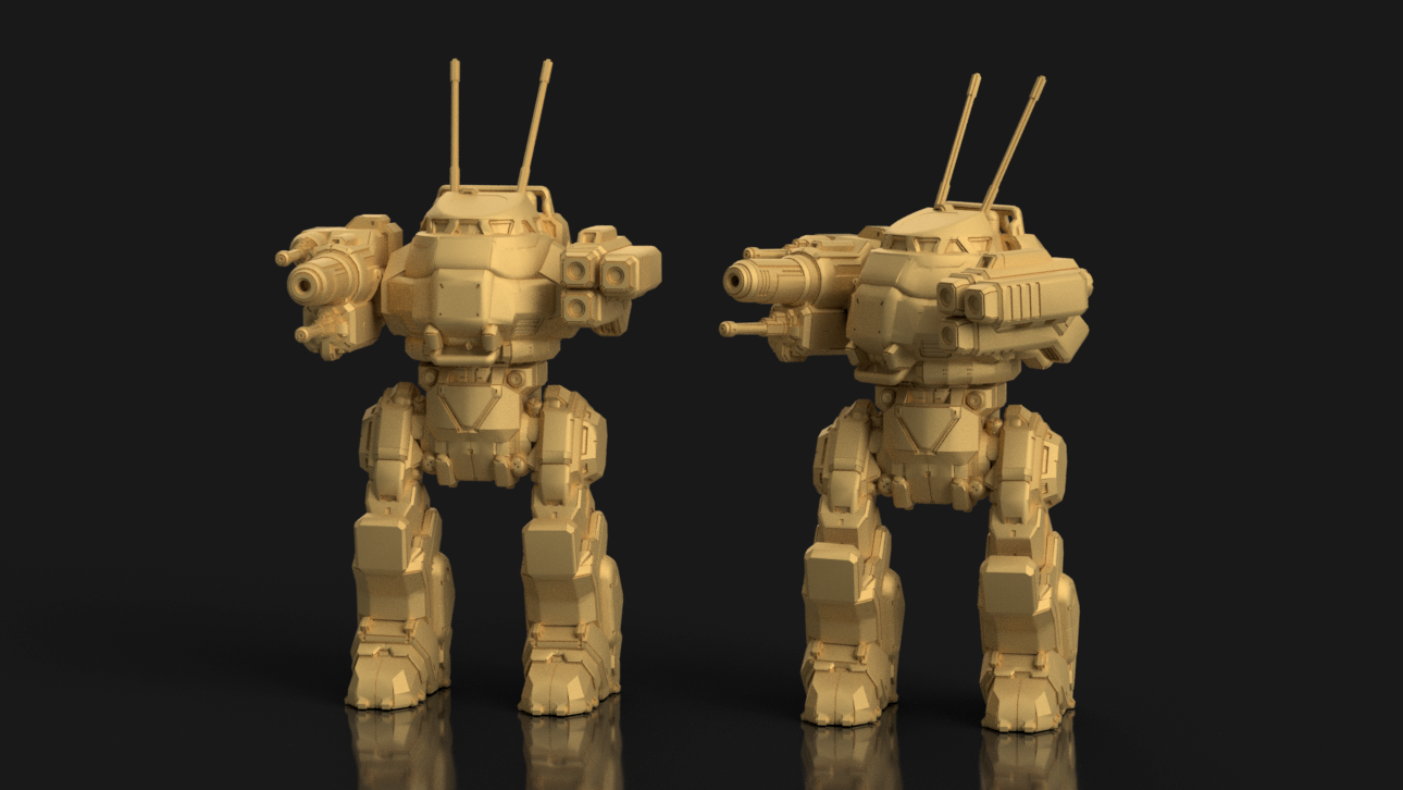 UrbanMech IIC UM-IIC Hashke for Battletech