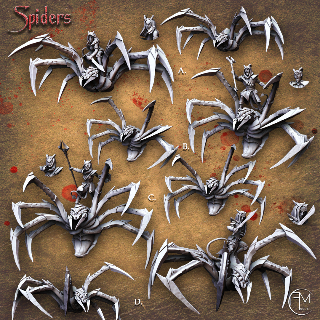 Blood Demons Spiders