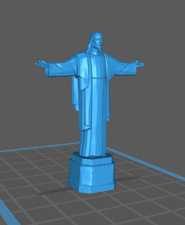 Cristo Redentor with base